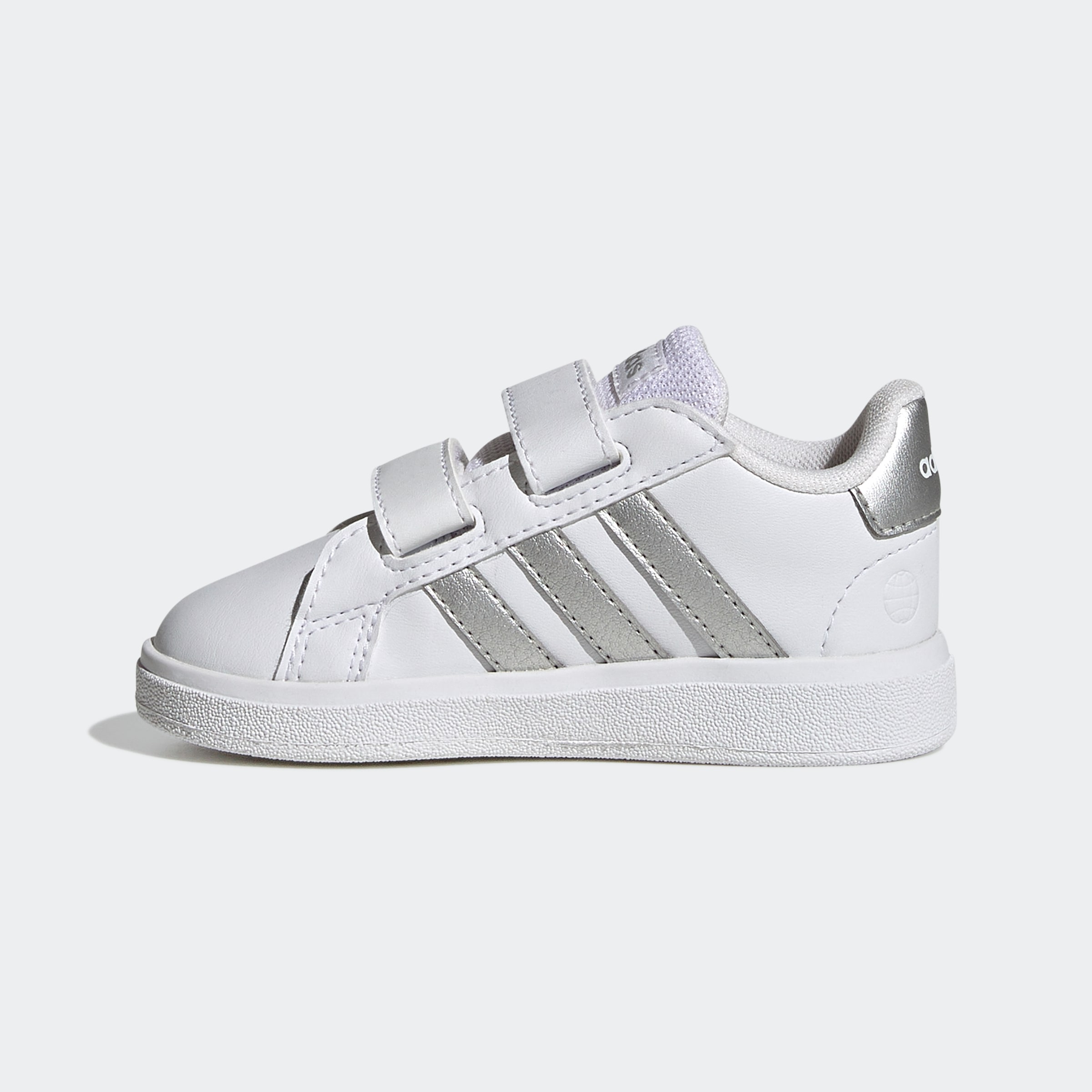 adidas Sportswear Sneaker »GRAND COURT LIFESTYLE HOOK AND LOOP«, Design auf den Spuren des adidas Superstar