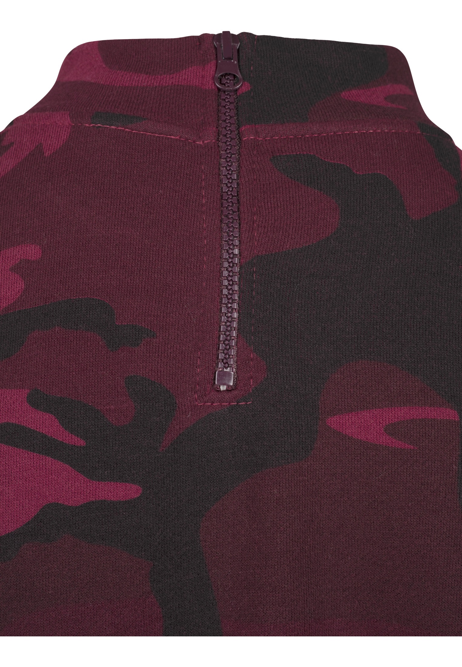URBAN CLASSICS Sweatshirt »Urban Classics Damen Ladies Camo Turtleneck Crew«, (1 tlg.)
