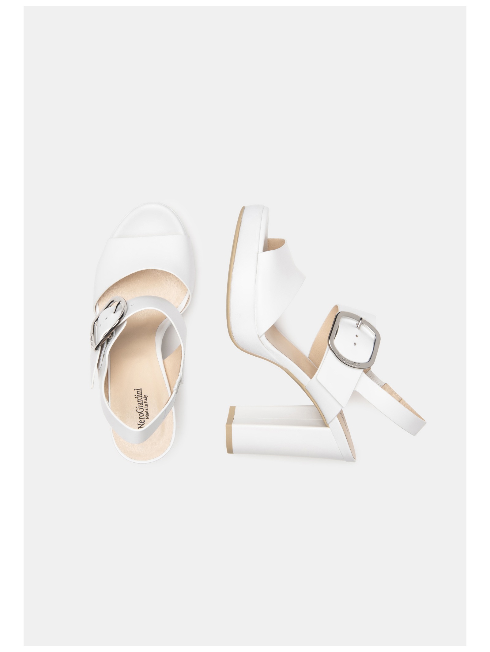 Nero Giardini High-Heel-Sandalette »Nero Giardini Sandalen Leder«