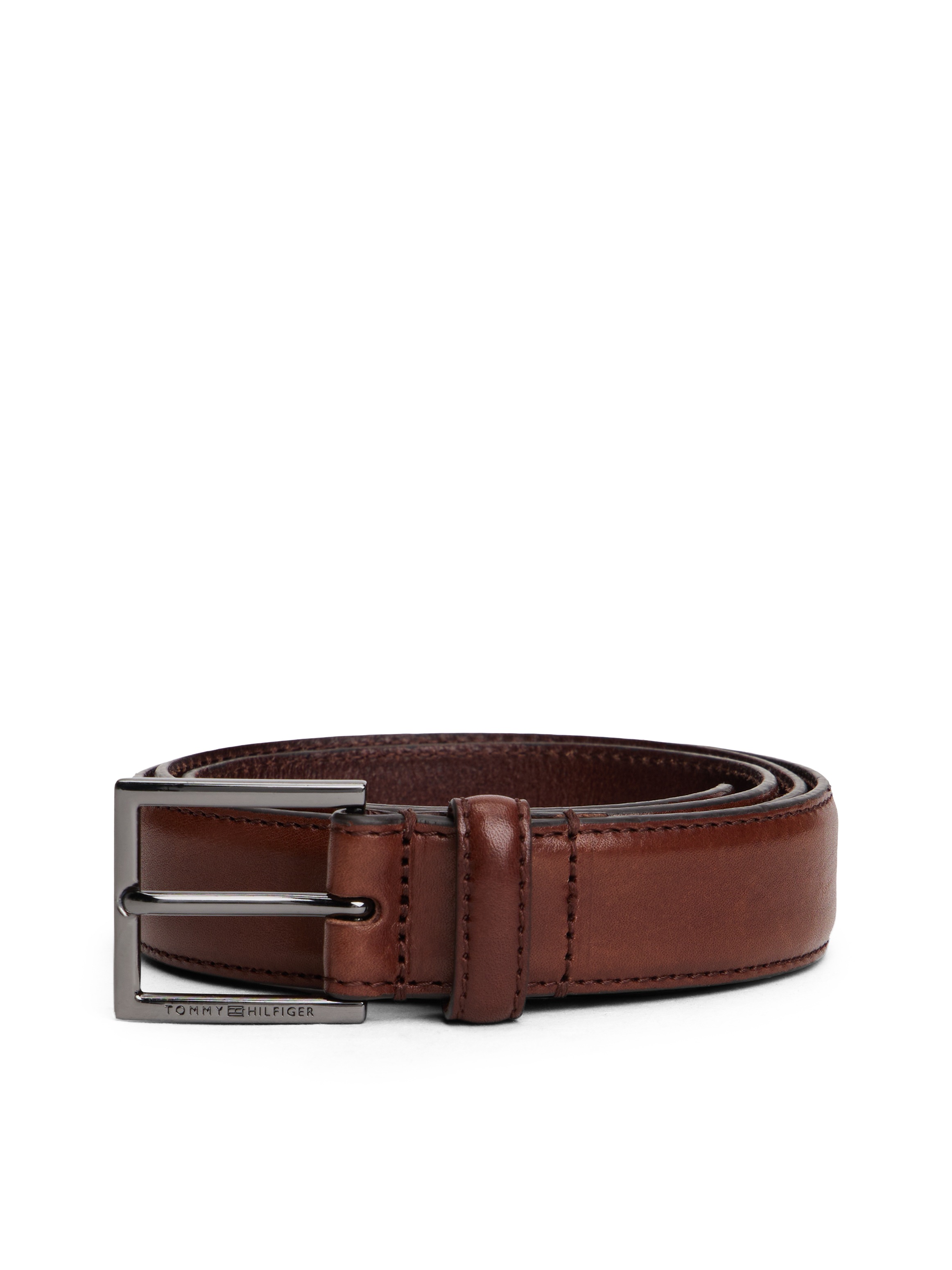 Tommy Hilfiger Ledergürtel "HUDSON LEATHER 3.0 cm breit" Größenverstellbar günstig online kaufen