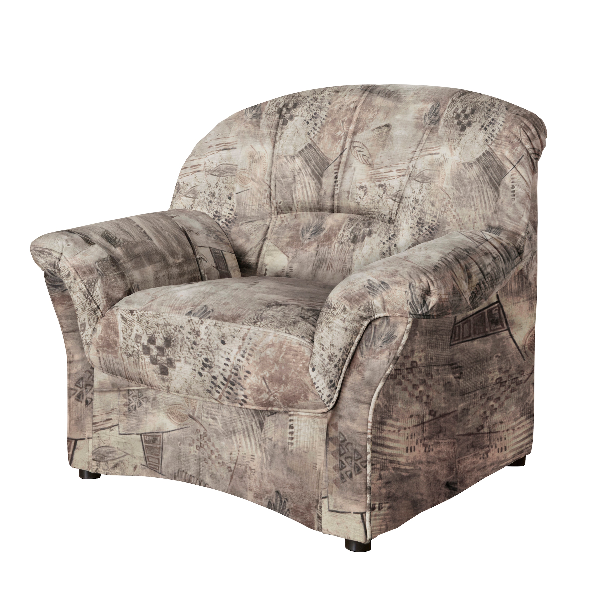 DOMO collection Sessel "Bahia zeitlos, elegant mit bequemen Armlehnen" Micr günstig online kaufen