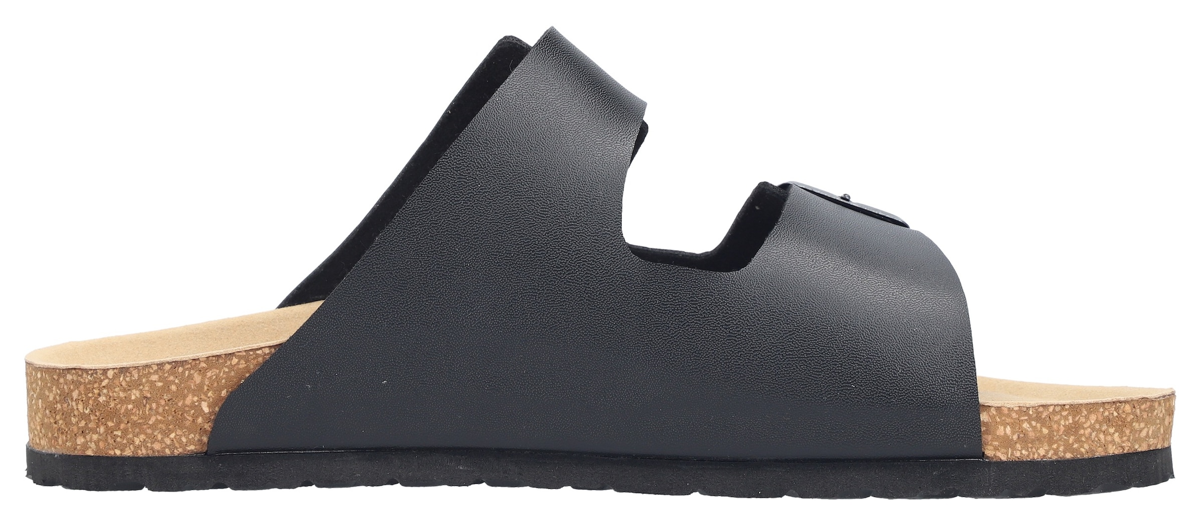 Rieker Pantolette  Sommerschuh, Schlappen, Hausschuh, mit zwei Schnallenverschlüssen