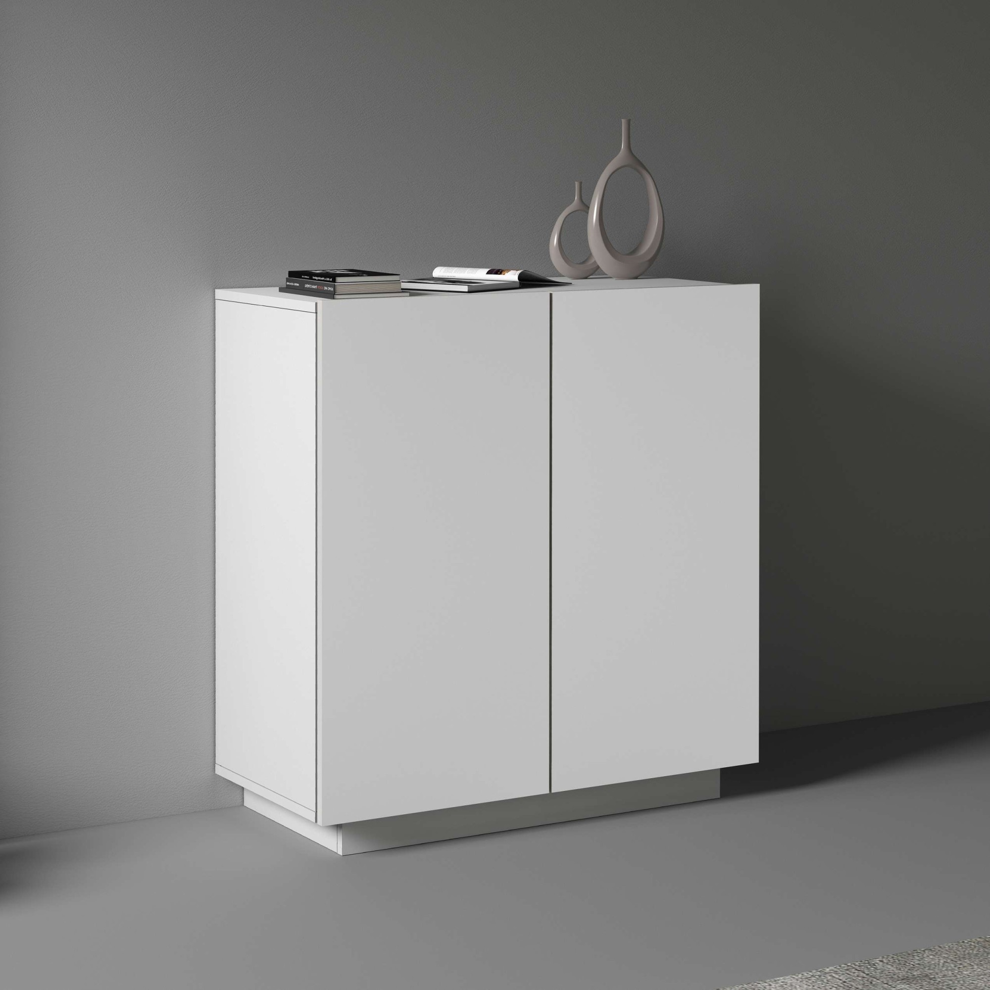 INOSIGN Aktenschrank »Essential, Mehrzweckschrank, Büroschrank mit 2 Türen«, & verstellbaren Einlegeböden, Höhe 86 oder 166 cm, Made in Italy