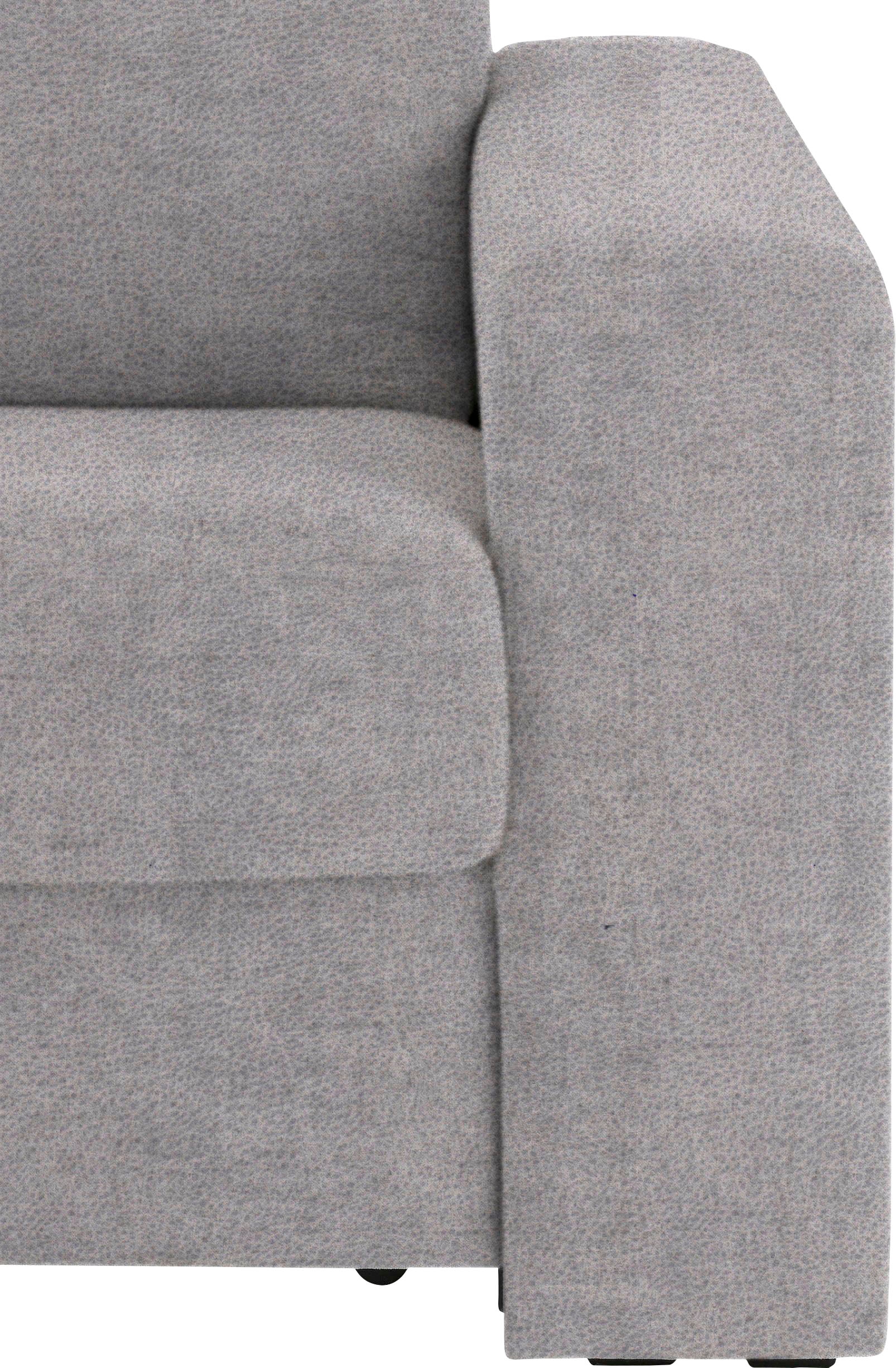 Home affaire Ecksofa »Roma "M" Matratzenhöhe 14 cm, Dauerschlaffunktion, mit Unterfederung,«, Liegemaße ca 143x198 cm, L-Form
