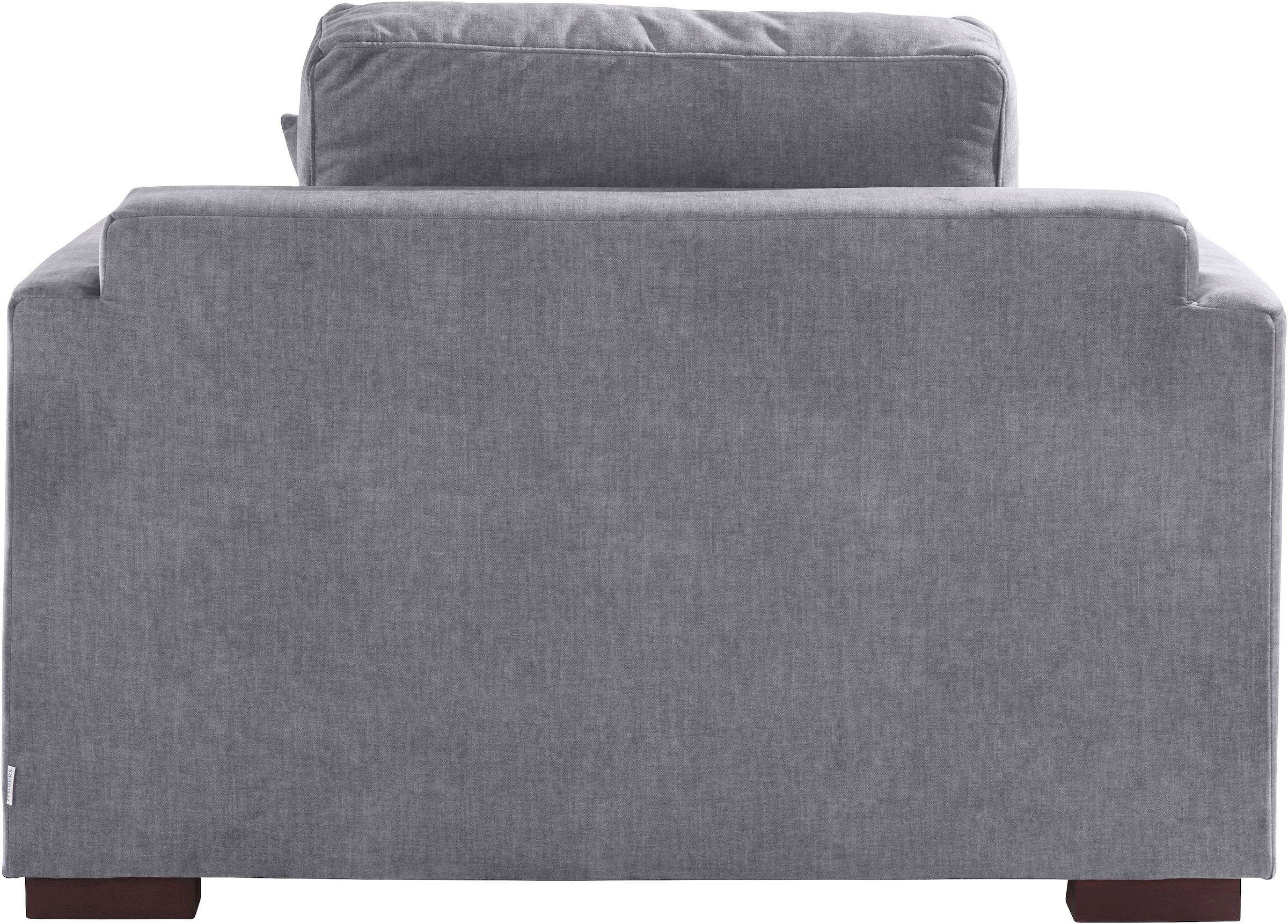 Home affaire Loveseat »Fresh Pond Sessel«, weicher Sitzkomfort, incl. Zierkissen, B/T/H: 140/96/95 cm