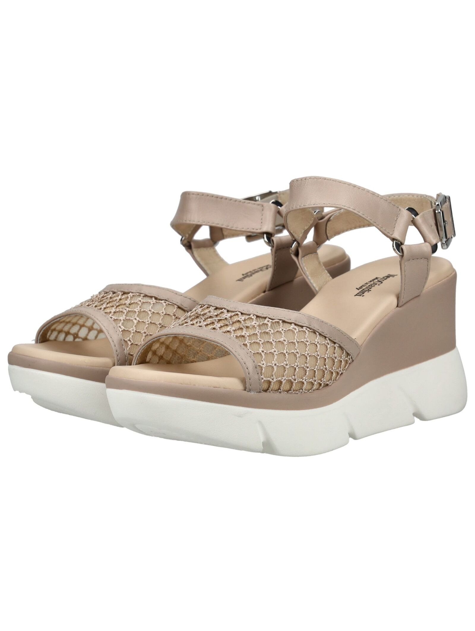 Nero Giardini Keilsandalette »Nero Giardini Sandalen Leder/Textil«