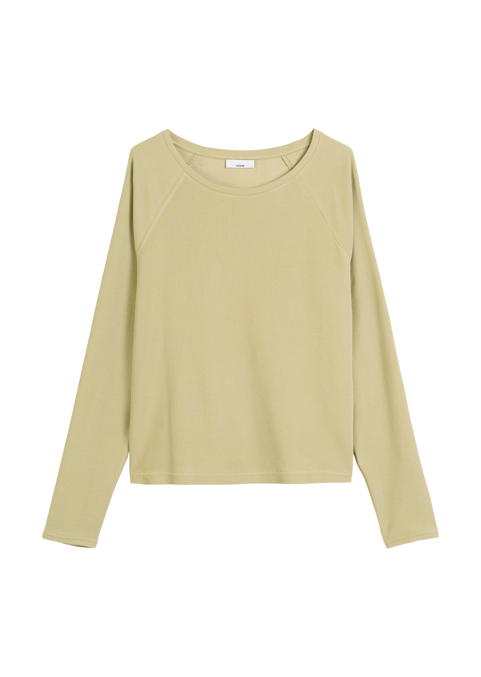 Marc O'Polo DENIM Langarmshirt »aus weichem Waffle-Jersey«
