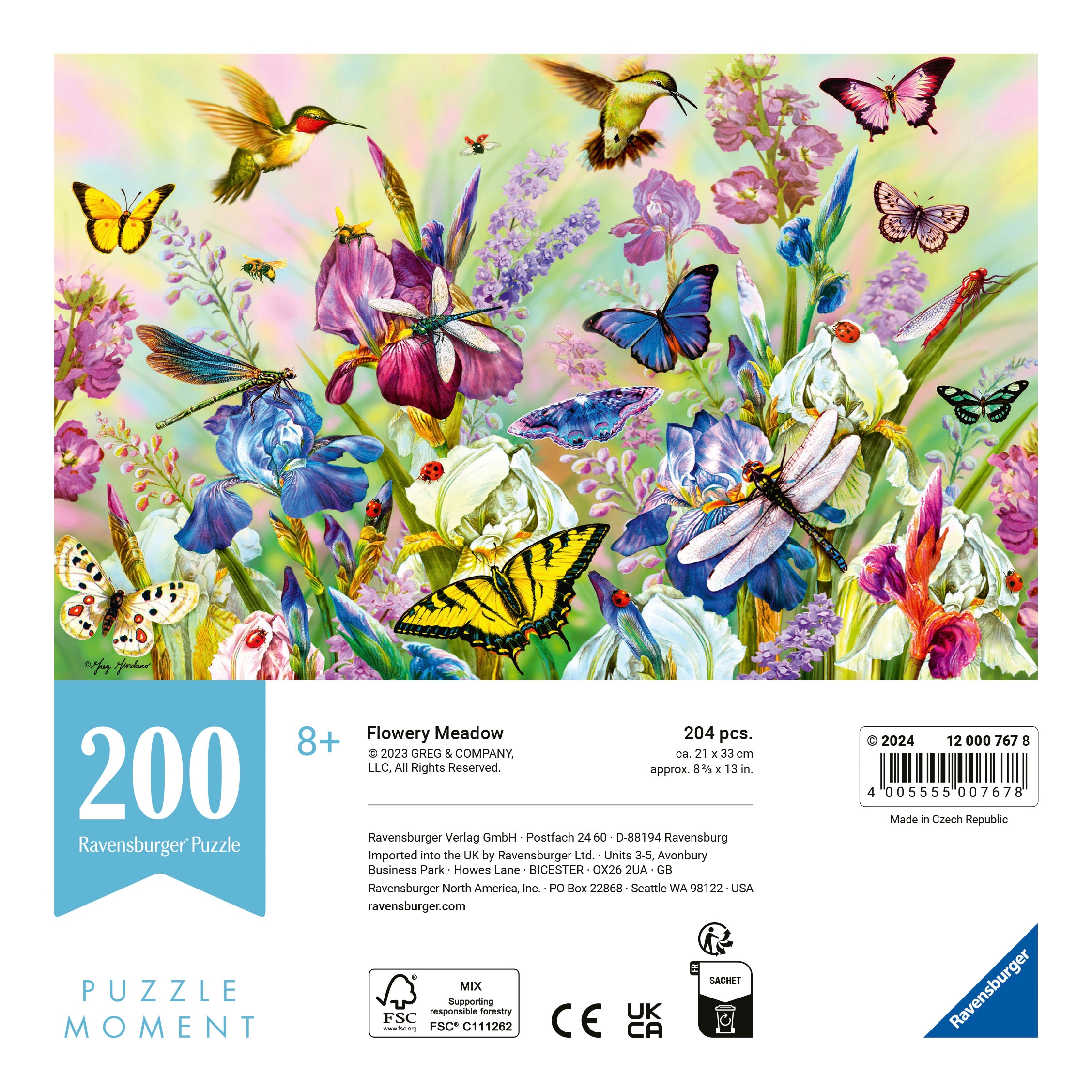 Ravensburger Puzzle »Flowery meadow«, Made in Europe