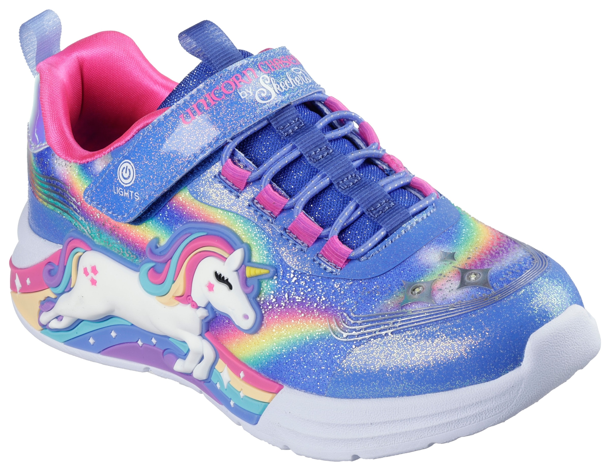 Skechers Sneaker "UNICORN CHASER" Blinkschuh mit Einhorn, Größenschablone z günstig online kaufen