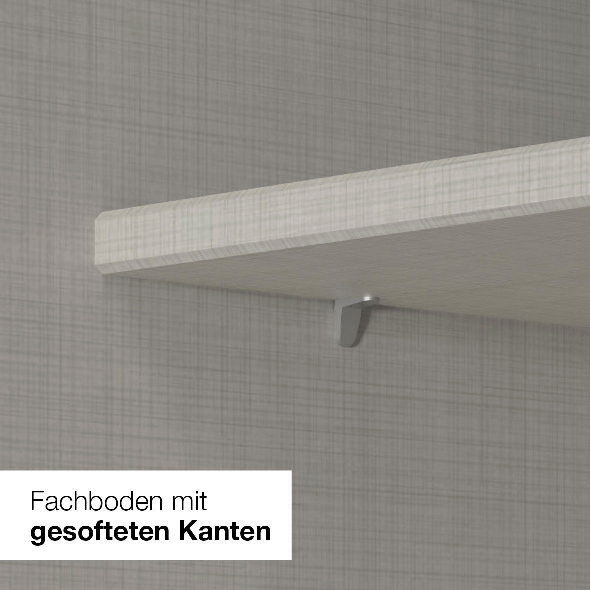 Wimex Schwebetürenschrank »Katar, Kleiderschrank erhältlich in den Breiten 225cm und 270cm« inkl. Spiegel, Akzente in Gold