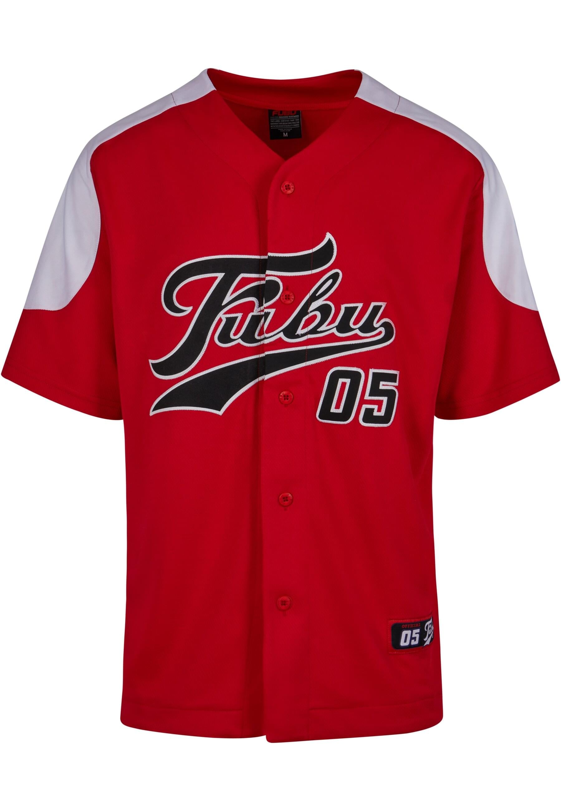 T-Shirt »Fubu Herren FM222-019-1 FUBU Varsity Block Baseball Jersey«