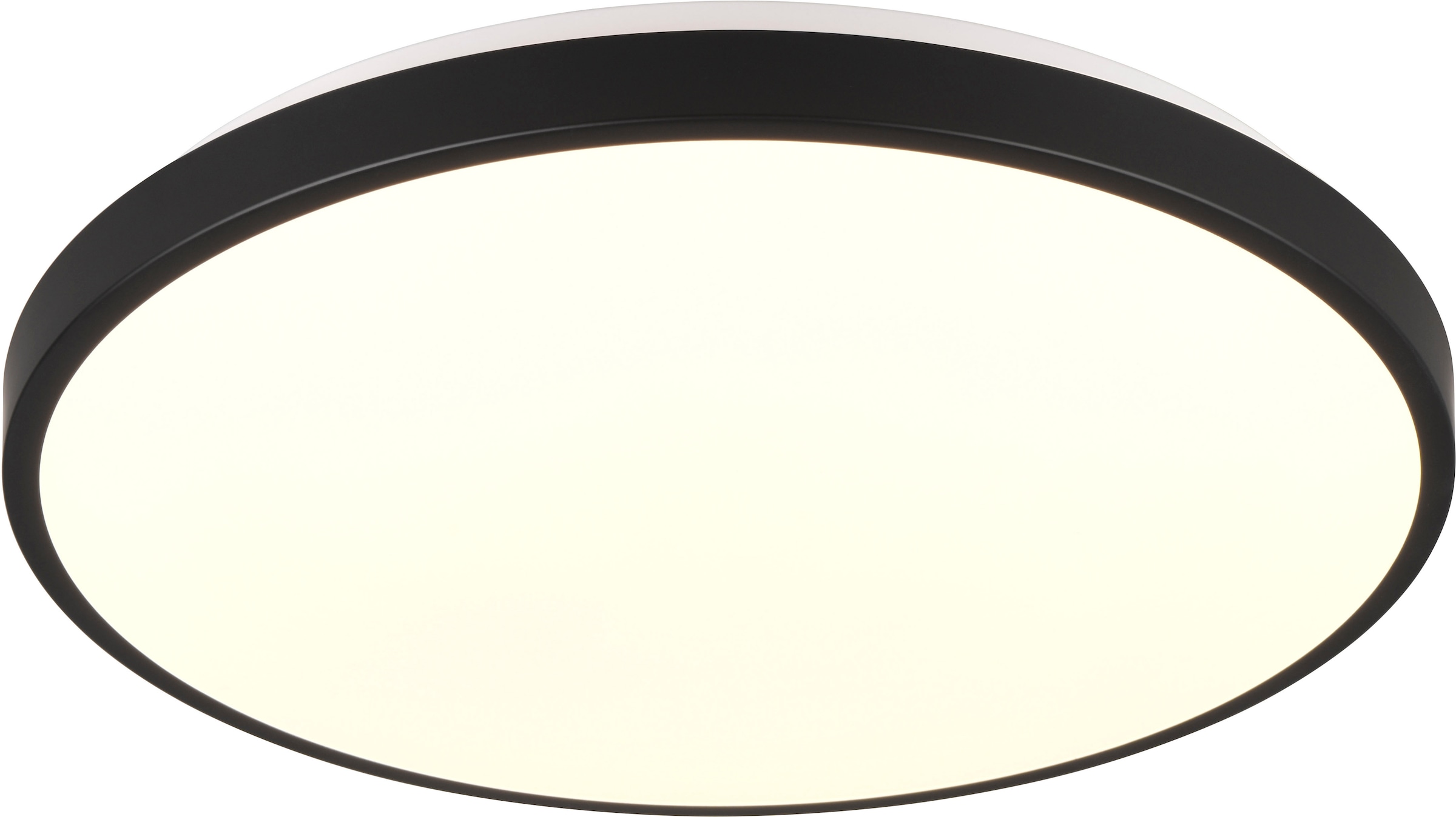 REALITY Leuchten LED Deckenleuchte »LOODY, LED Deckenlampe mit Bewegungsmelder, 22W 2500 Lumen Ø39 cm« LED-Board 1 Stk. Warmweiß Leuchtdauer und Erfassungsbereich für Bewegungssensor einstellbar
