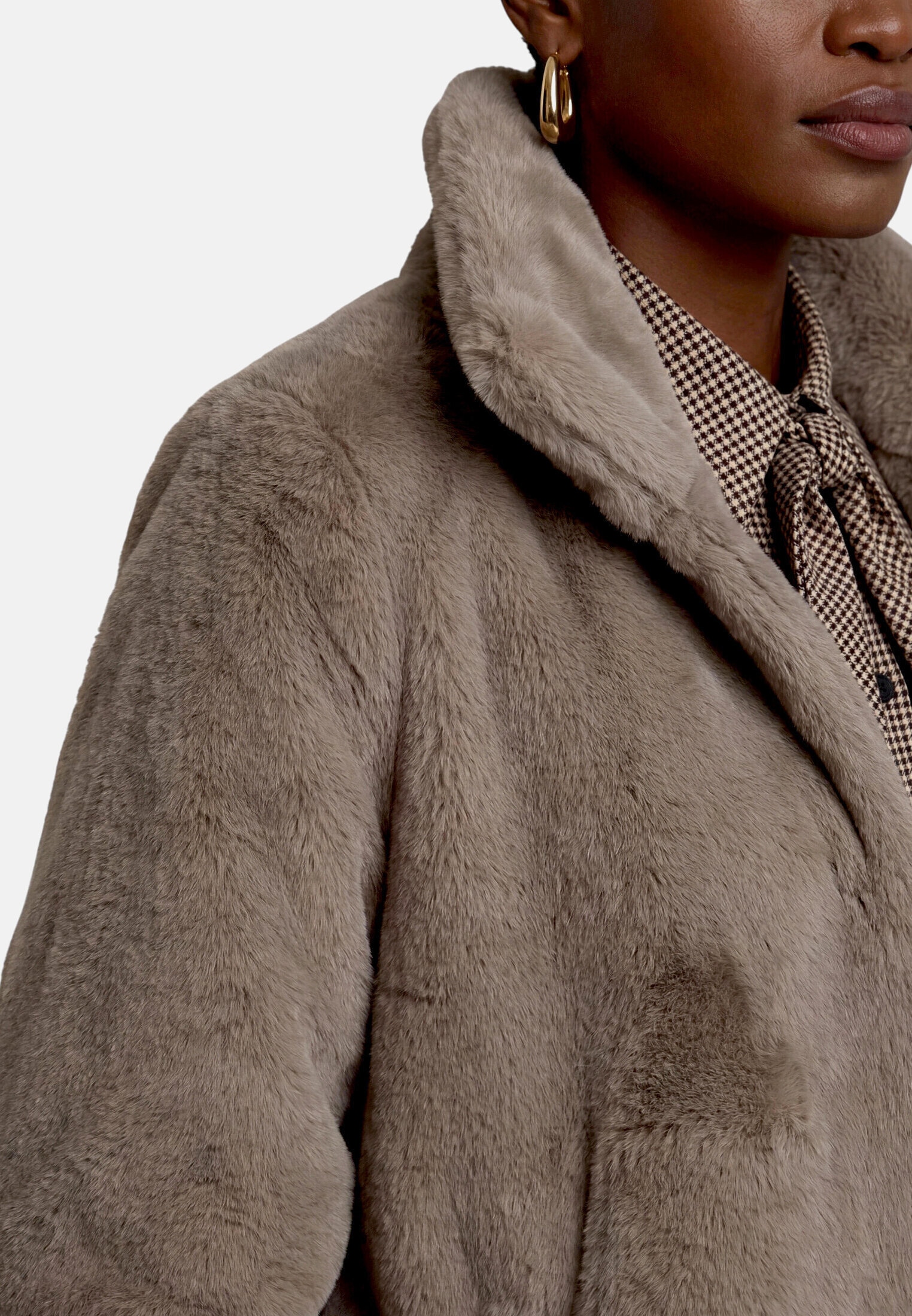 Zero Fellimitatjacke »Damen«