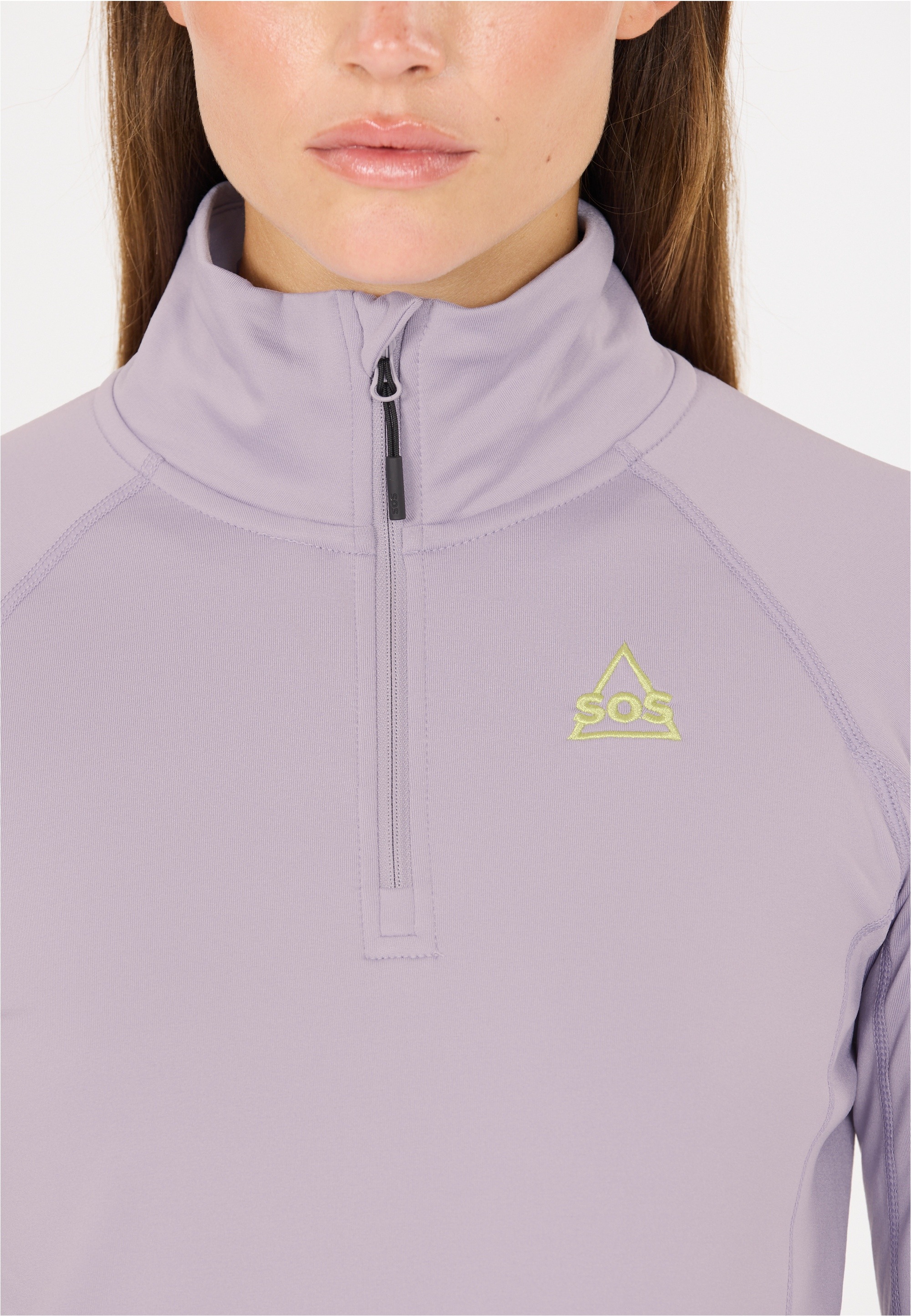 SOS Langarmshirt »Stratos« mit weichem Stretchmaterial