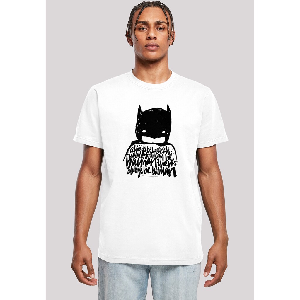 F4NT4STIC T-Shirt »DC Comics Batman Always Be Yourself«