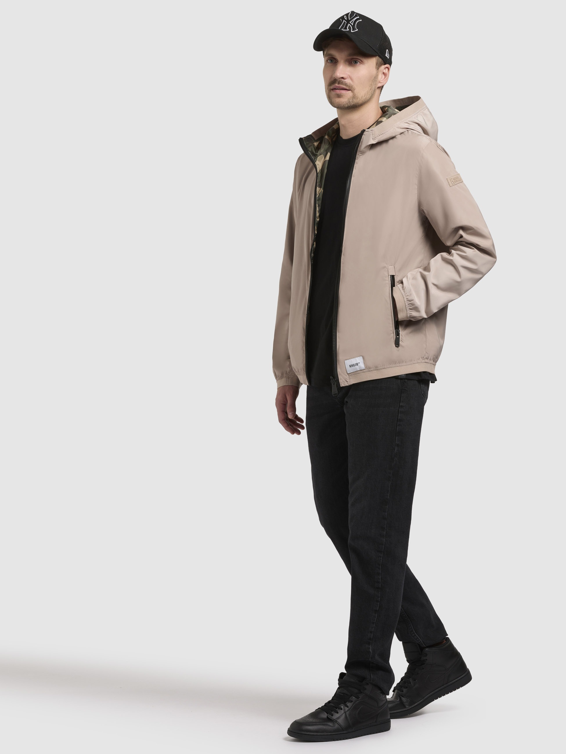 khujo Anorak »FERD«, mit Kapuze