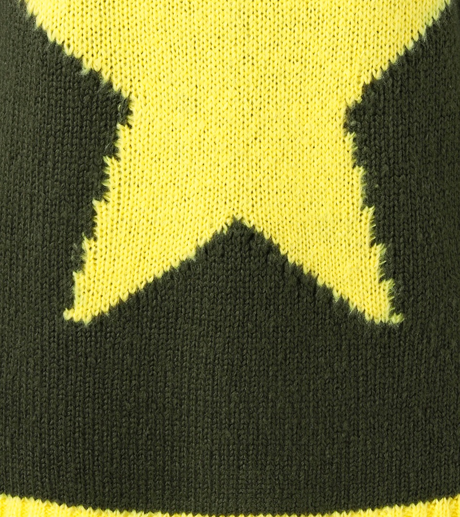 Aniston CASUAL Strickpullover, mit großem Stern im Vorderteil - NEUE KOLLEKTION