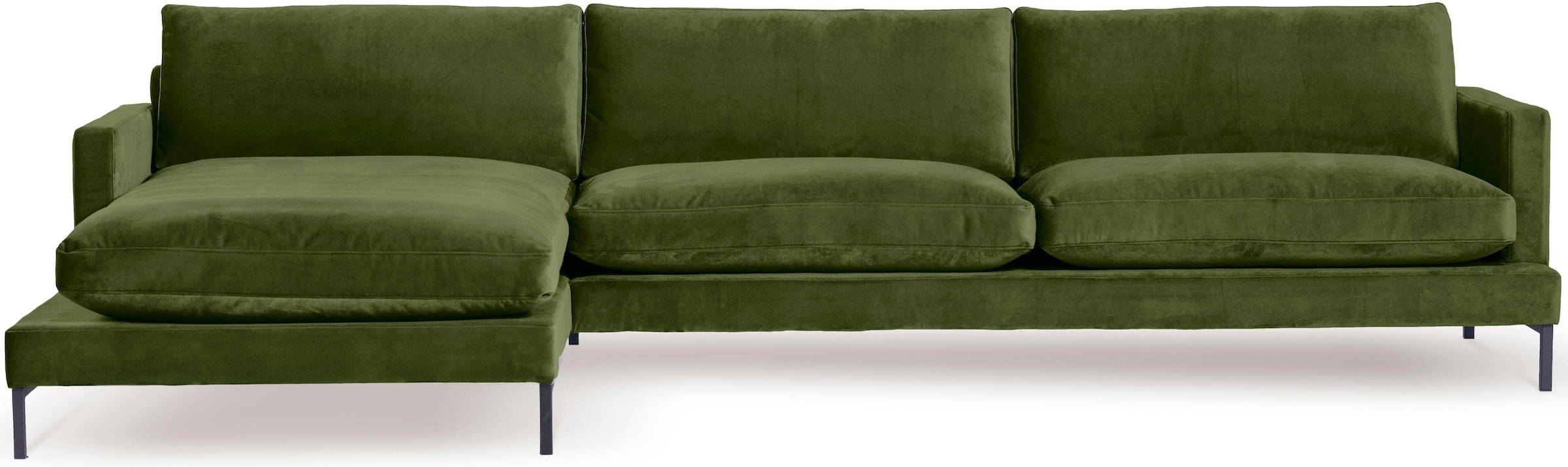 andas Ecksofa "Welland" Ecksofa "Welland" in Knautsch-Optik mit Metallfüßen