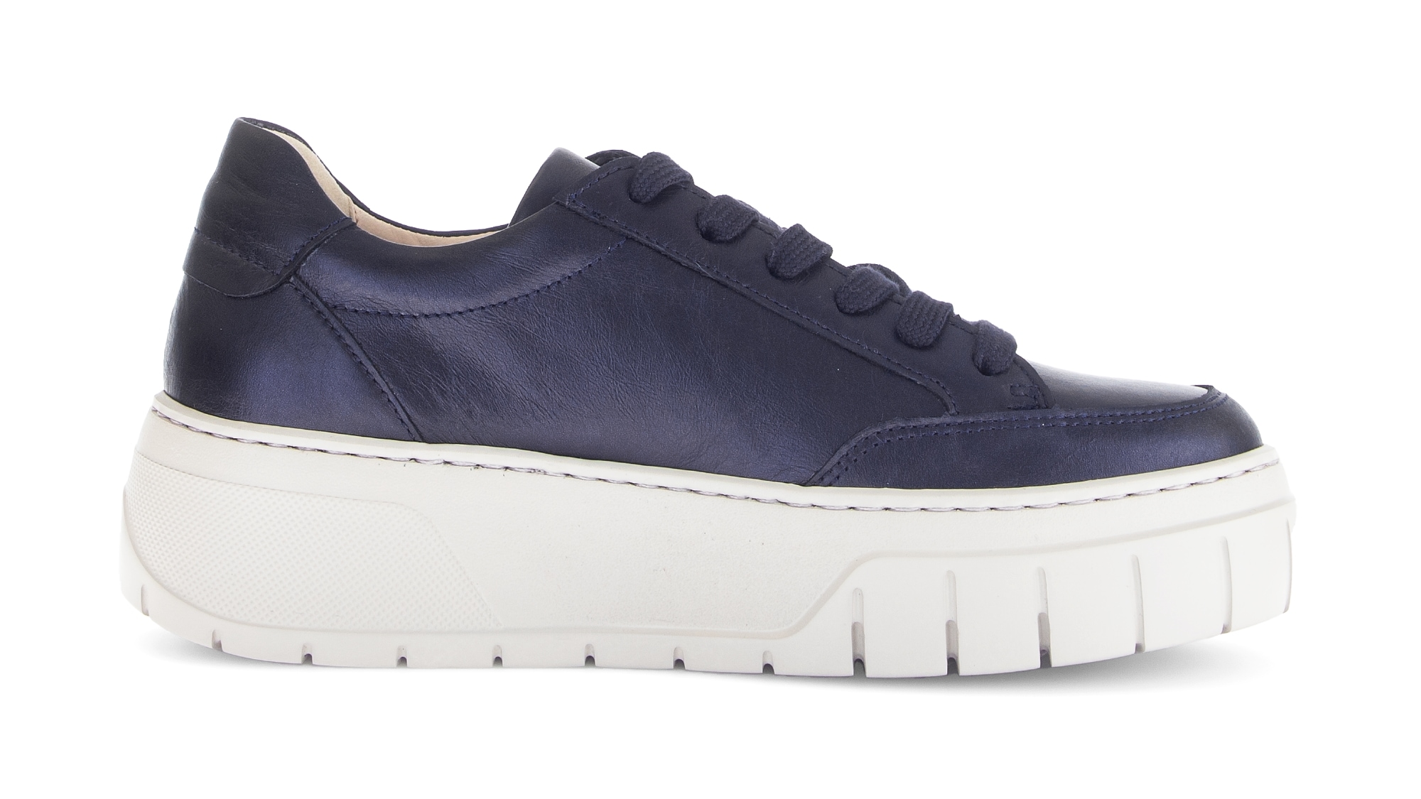 Gabor Plateausneaker, Freizeitschuh, Halbschuh, Schnürschuh mit gepolstertem Schaftrand