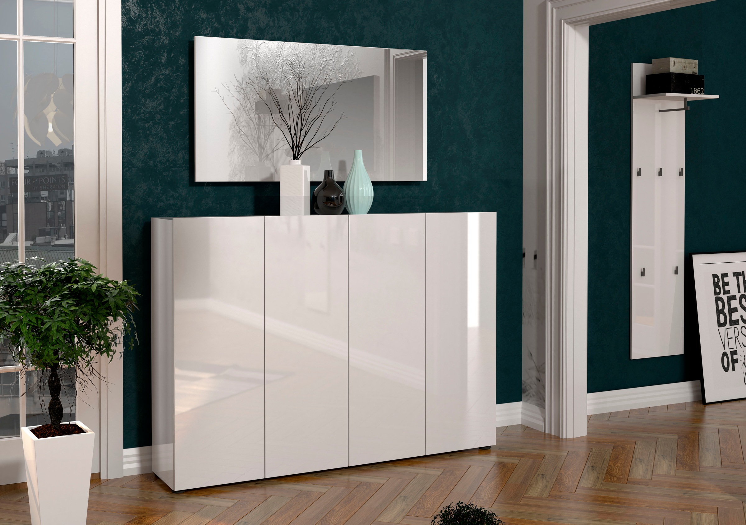 Home affaire Schuhschrank "MISTER- Schuhregal, Made in Italy, 12 Fächer, 10 günstig online kaufen