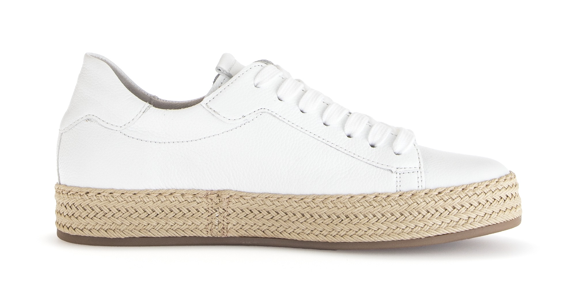 Gabor Platform Sneaker White Size 40 2