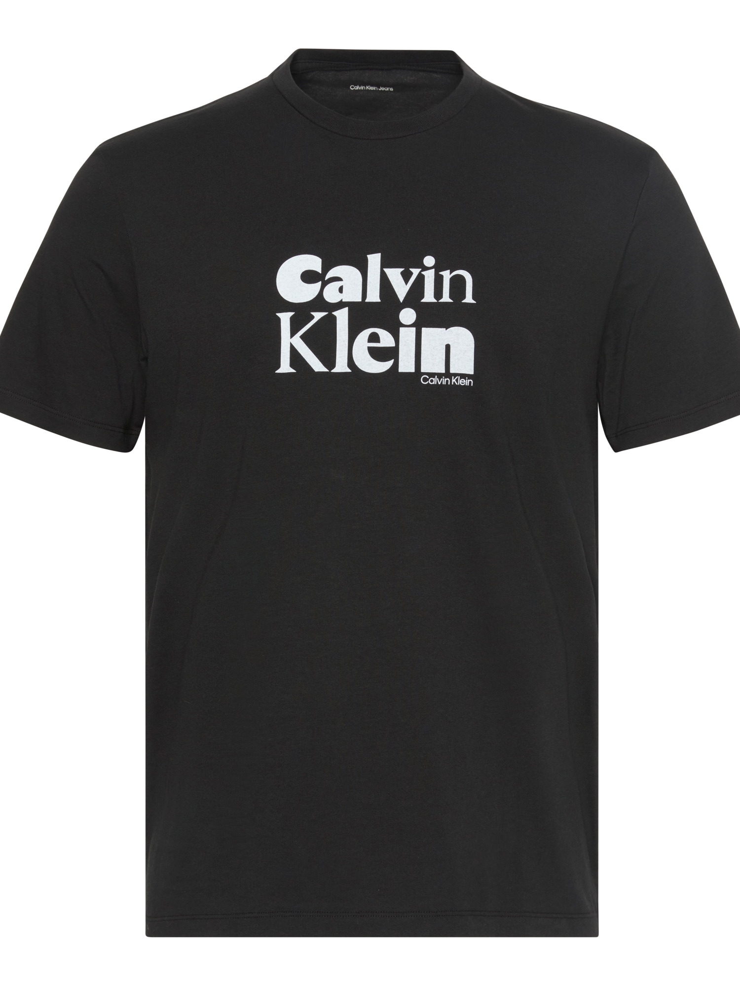 Calvin Klein T-Shirt "SS 30S EU CALVIN KLEIN BOLD GRAP", Mit Rundhalsaussch günstig online kaufen