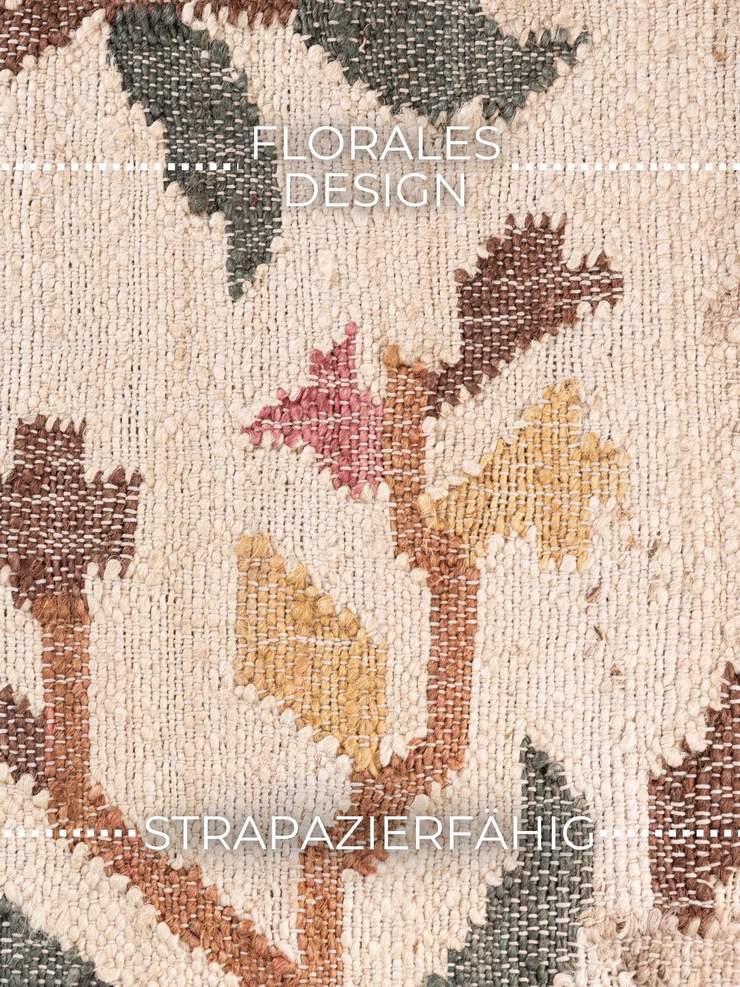 Elle Decoration Kelim Violette Rug Cream Multicolor 120x170 2