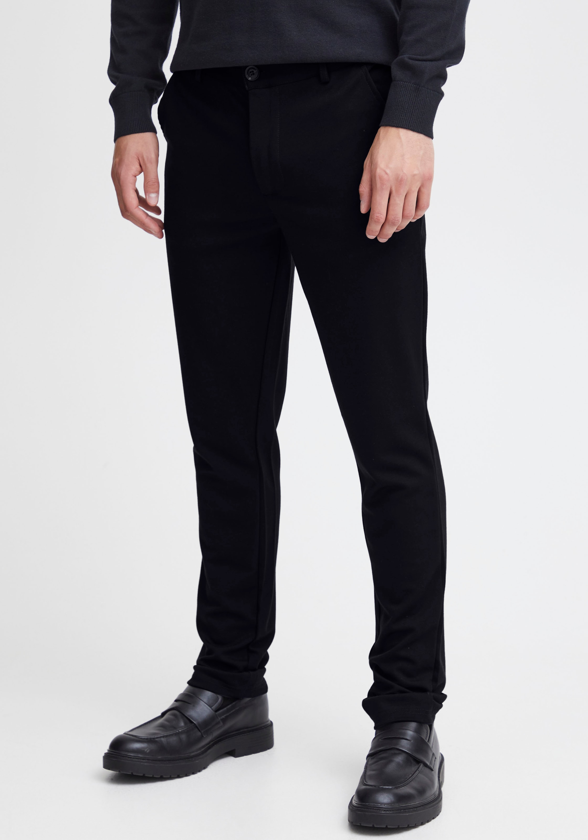 Blend "BHLangford pants" Regular Fit, mit Reißverschluss und 1-Knopf-Verschluss, pflegeleicht
