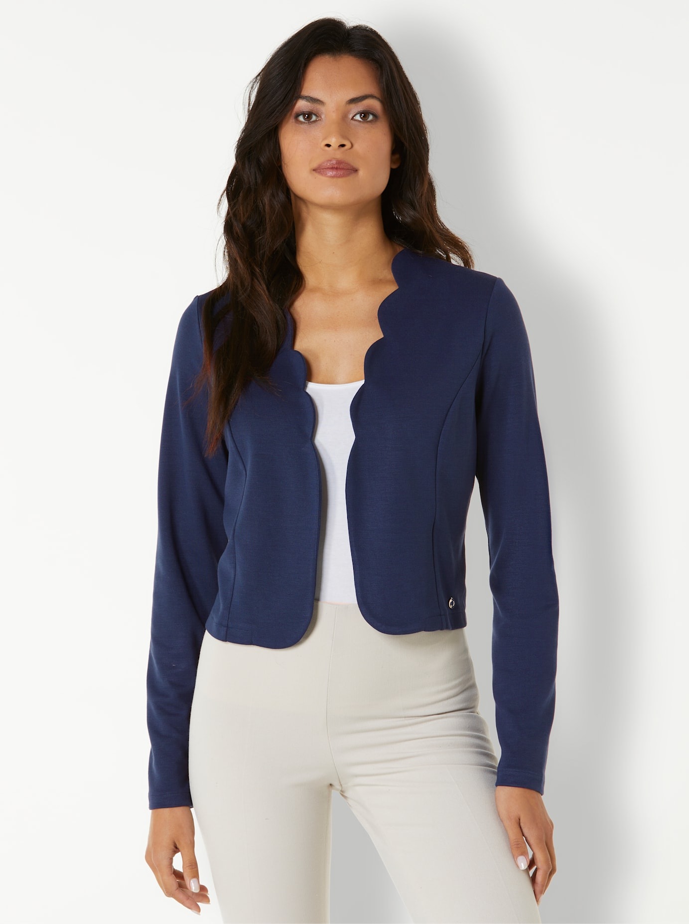 CREATION L PREMIUM Shirtjacke "Modal-Shirtjacke" 1 Stk. tlg. günstig online kaufen