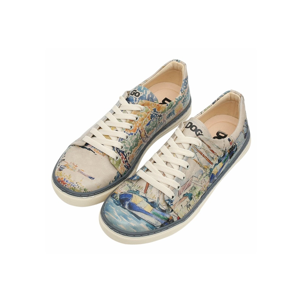 DOGO Sneaker »Watercolor and Sailors«, Vegan