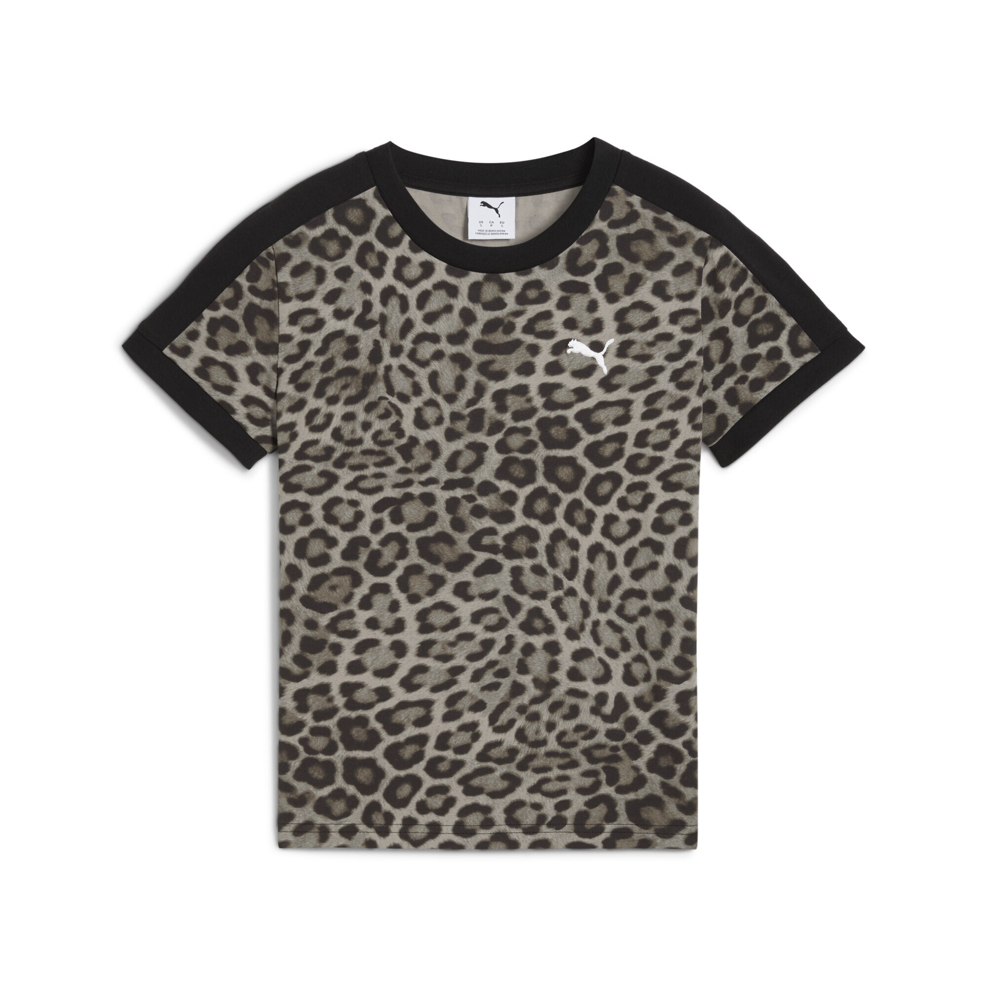 PUMA T-Shirt "T7 Leo Luxe Slim T-Shirt Damen" günstig online kaufen