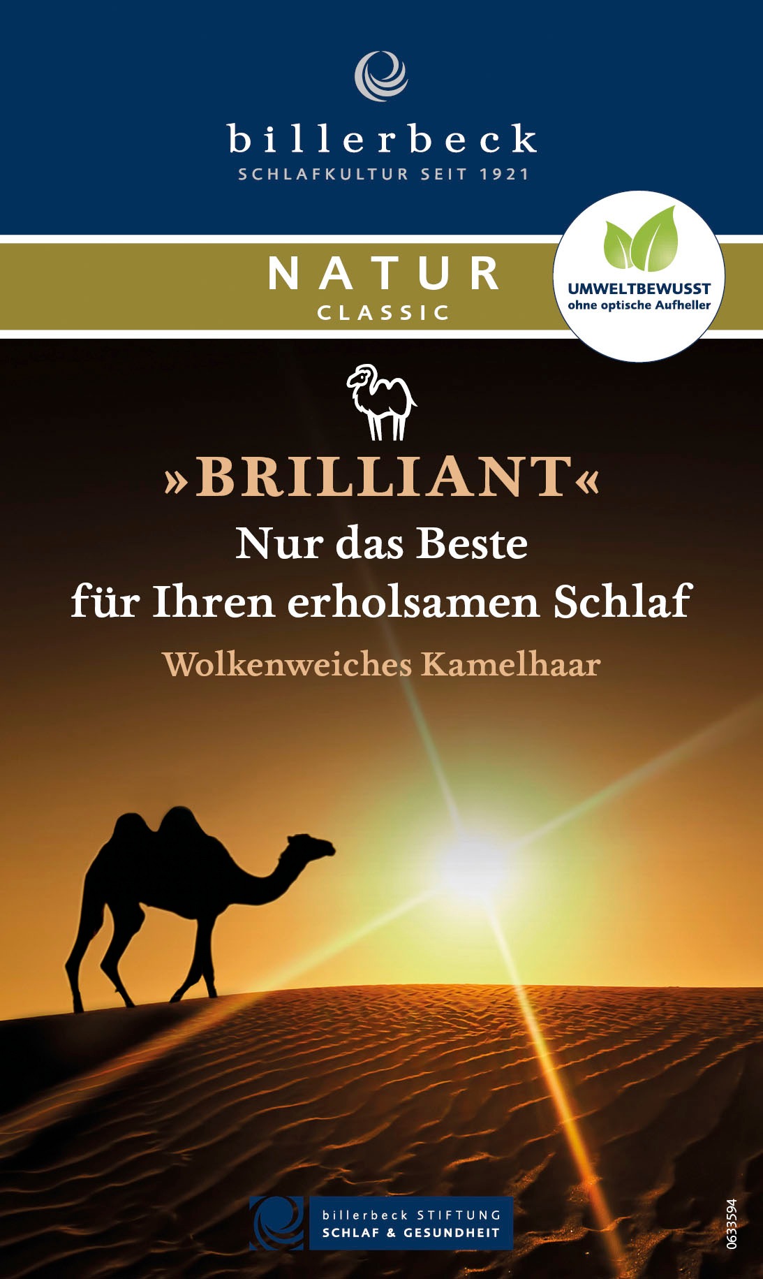 billerbeck Naturhaarbettdecke »Natur Classic 342 Brilliant, Bettdecken für Sommer und Winter, Decke«, extraleicht, Füllung Kamelhaar, Bezug Satin aus reiner Baumwolle, (1 St.), Die temparaturregulierende Naturhaardecke