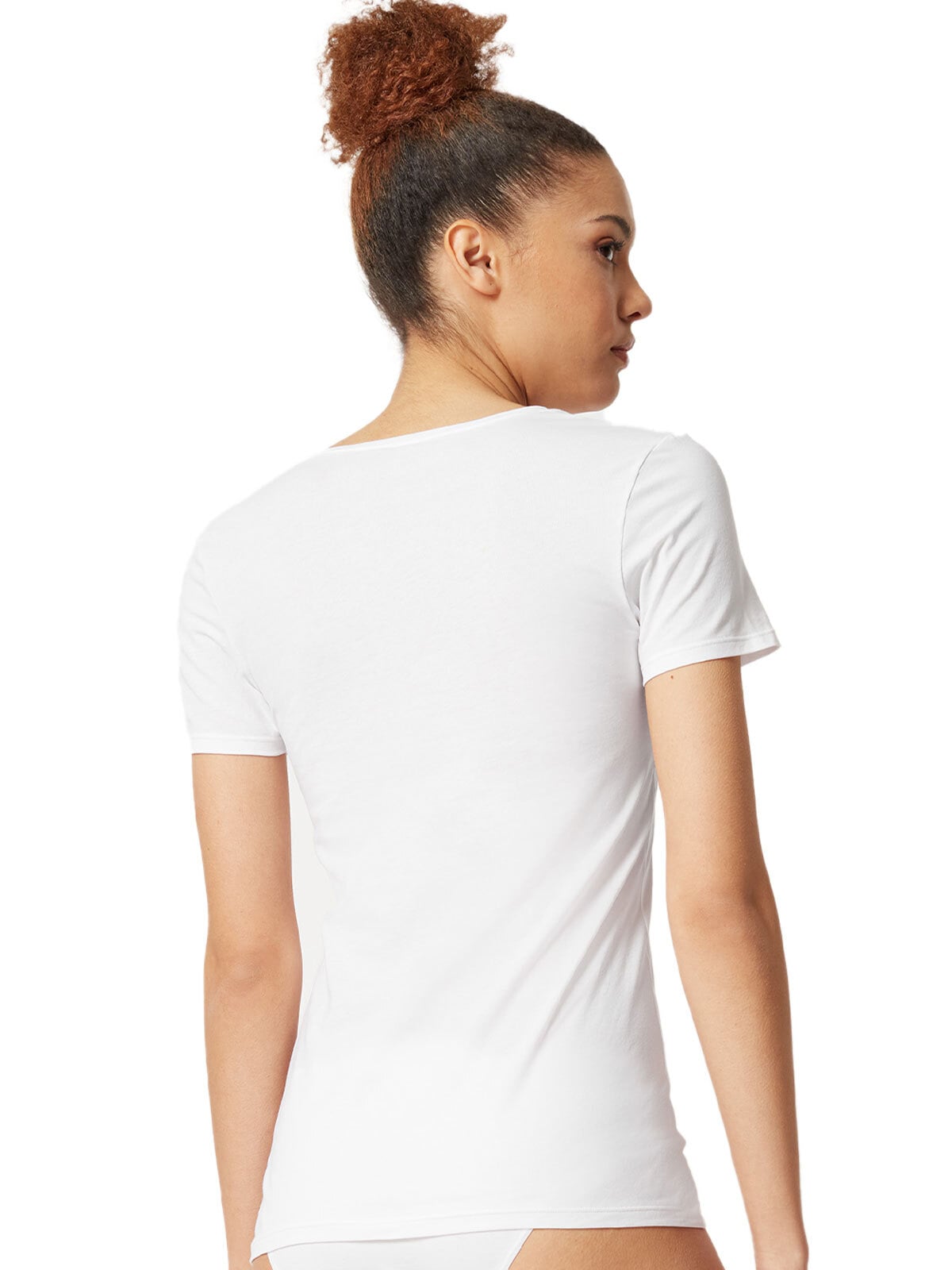 Skiny Unterhemd »2er Pack Damen Shirt kurzarm Cotton Essentials«, (Spar-Pack, 2 Stück St.)
