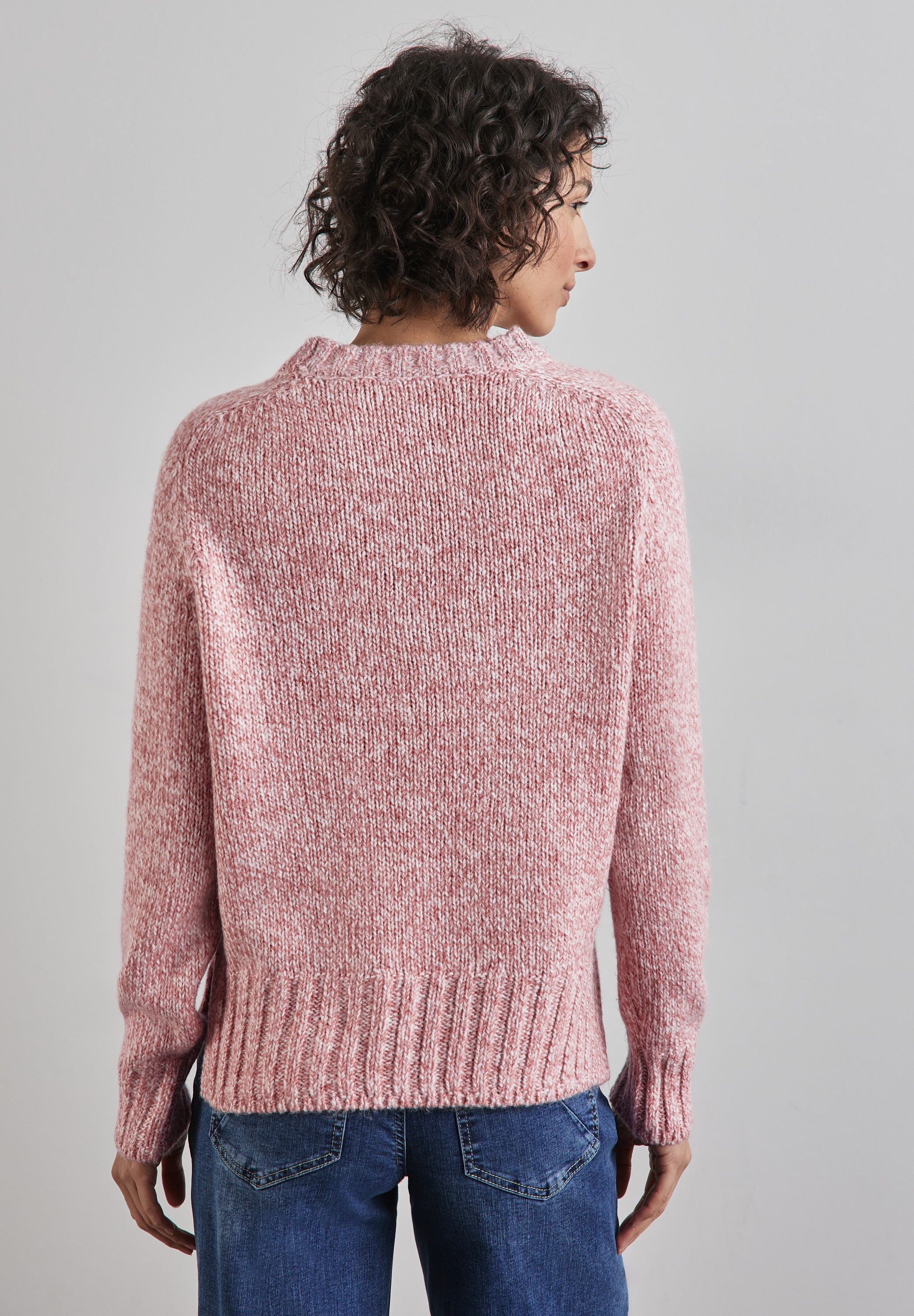 STREET ONE Strickpullover, mit Rundhalsausschnitt günstig online kaufen