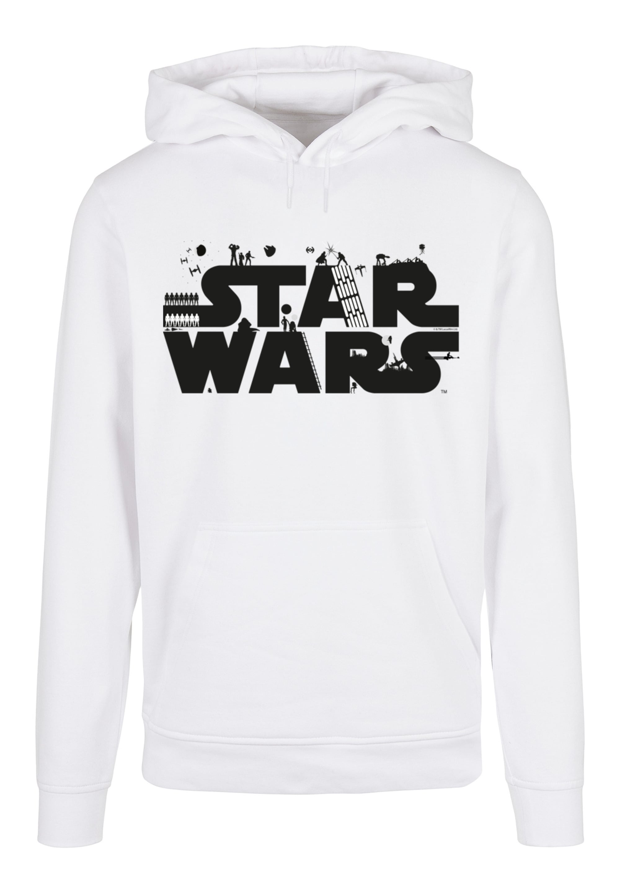 F4NT4STIC Kapuzenpullover »Star Wars Minimalist Logo«, Print