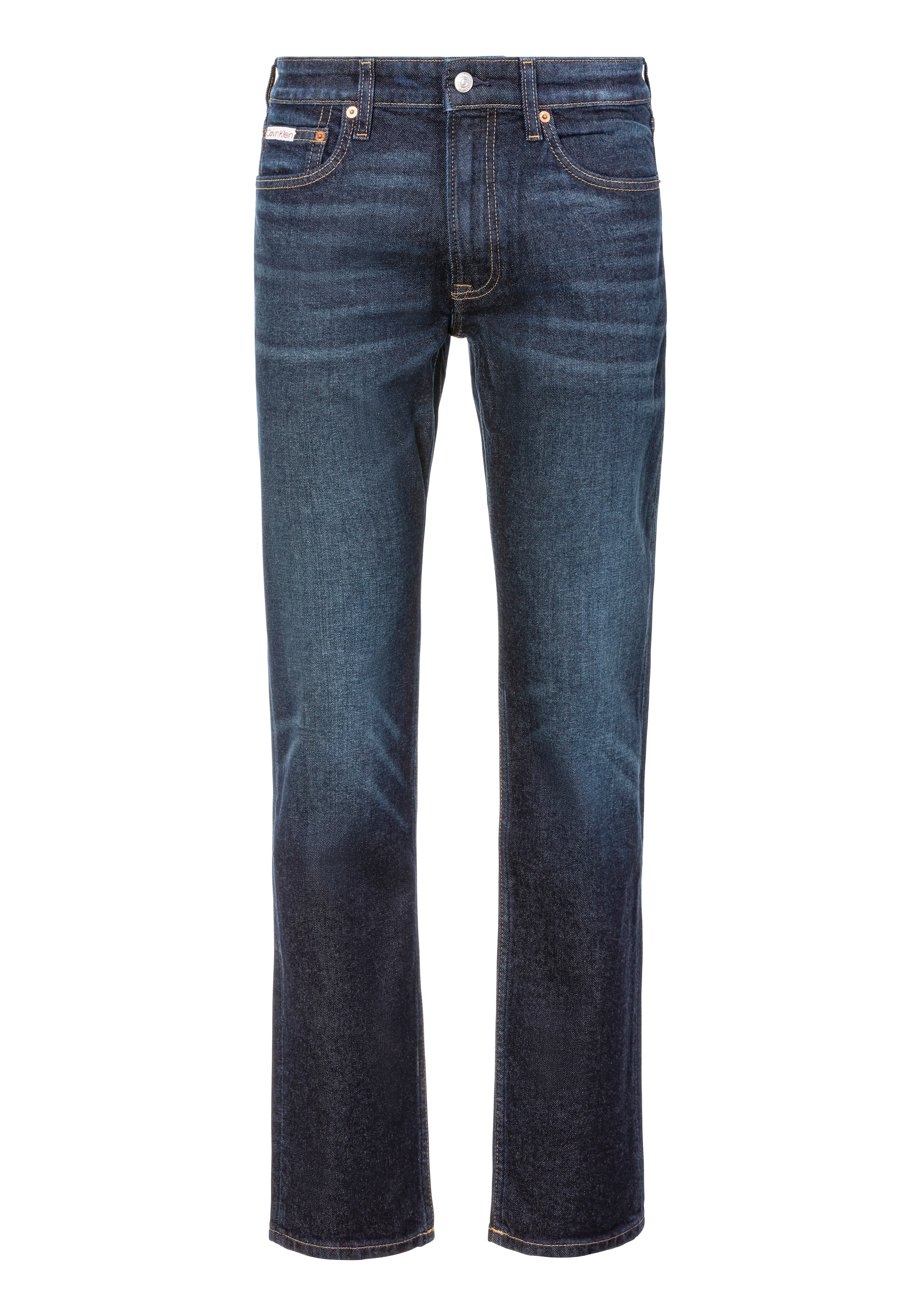 Calvin Klein Jeans Slim-fit-Jeans "SLIM REBEL SAPPHIRE JEAN", in dezenter W günstig online kaufen