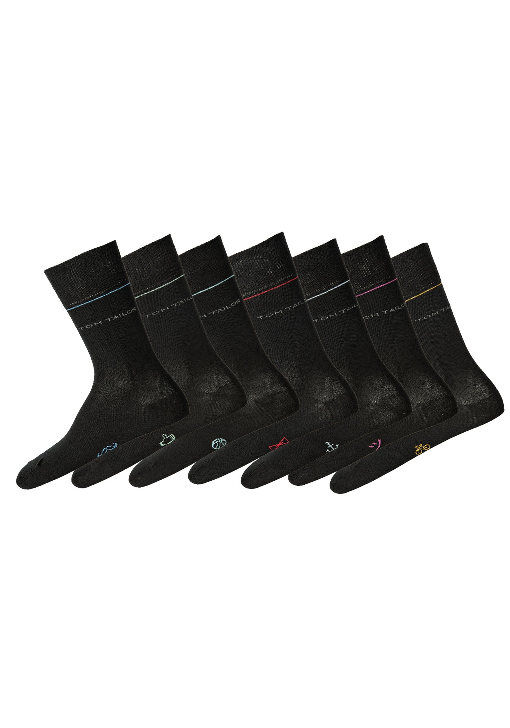 TOM TAILOR Kurzsocken "Socken 7er Pack" günstig online kaufen