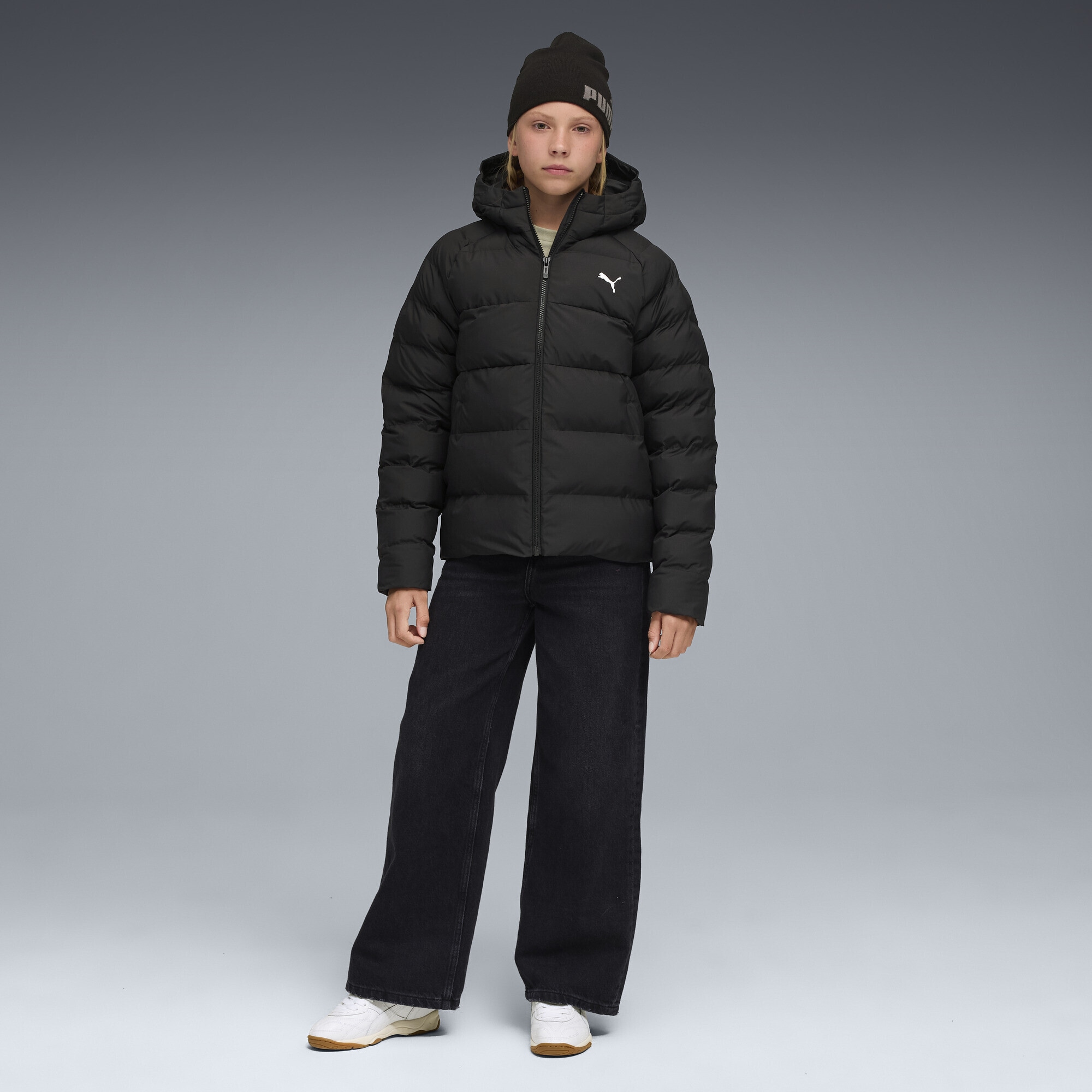 PUMA Winterjacke »Pufferjacke mit Kapuze Jugendliche«