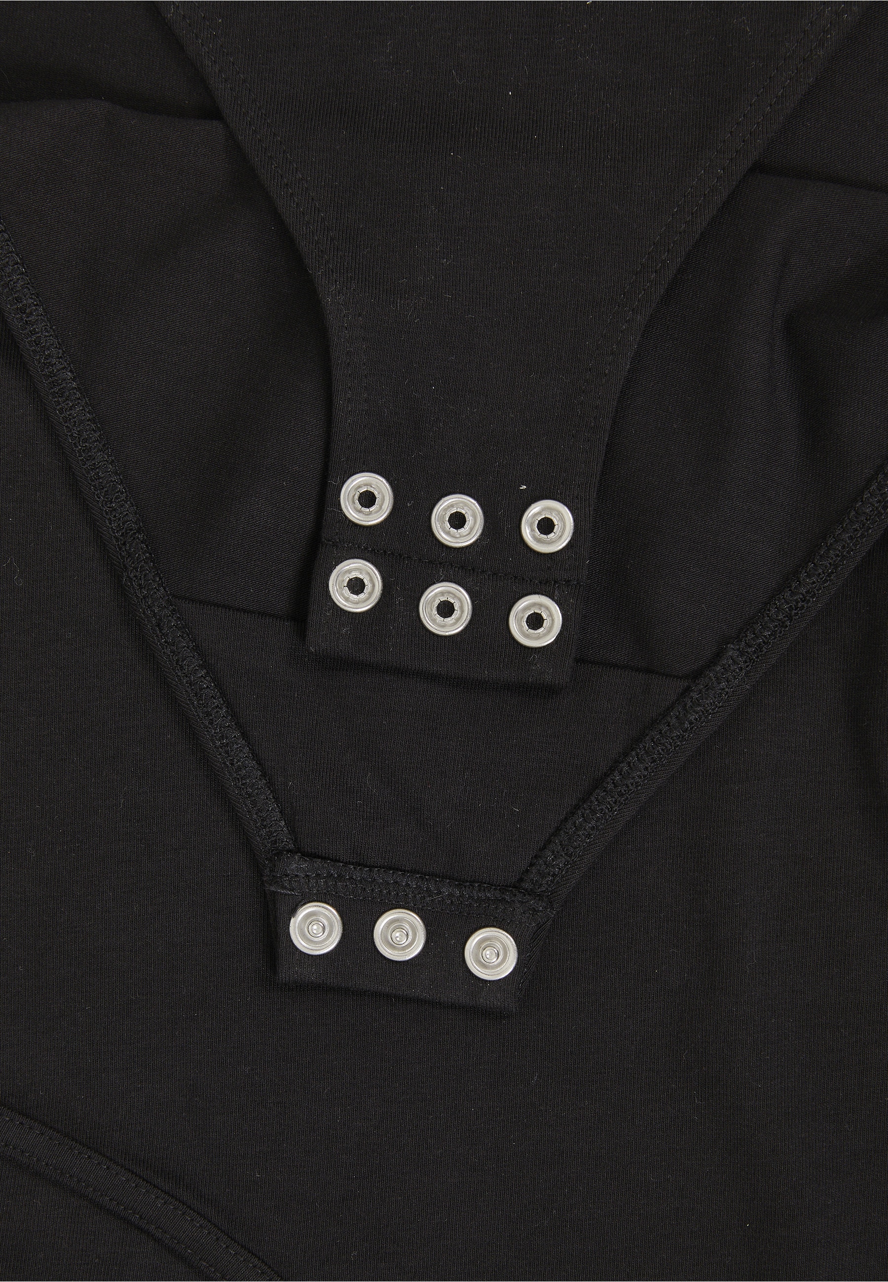 URBAN CLASSICS Kurzarmshirt »Urban Classics Damen Ladies Organic Cut Out Longsleeve Body« 1 Stk.