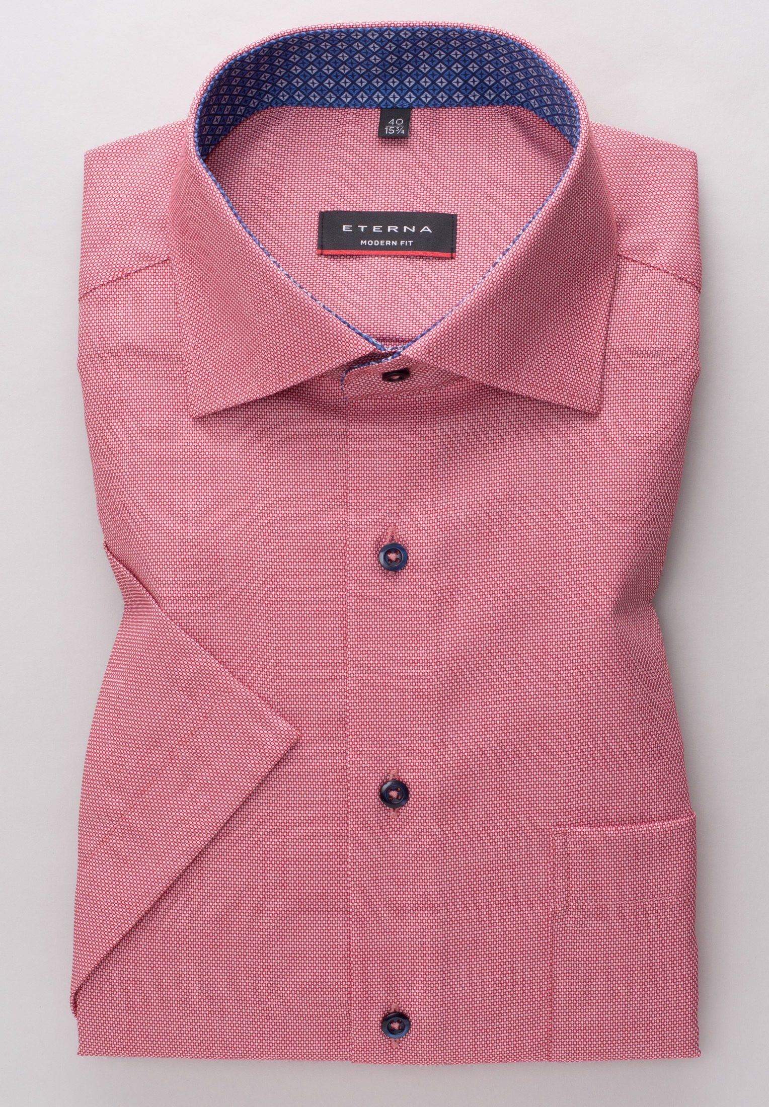 Eterna Kurzarmhemd »MODERN FIT« NON IRON (bügelfrei)