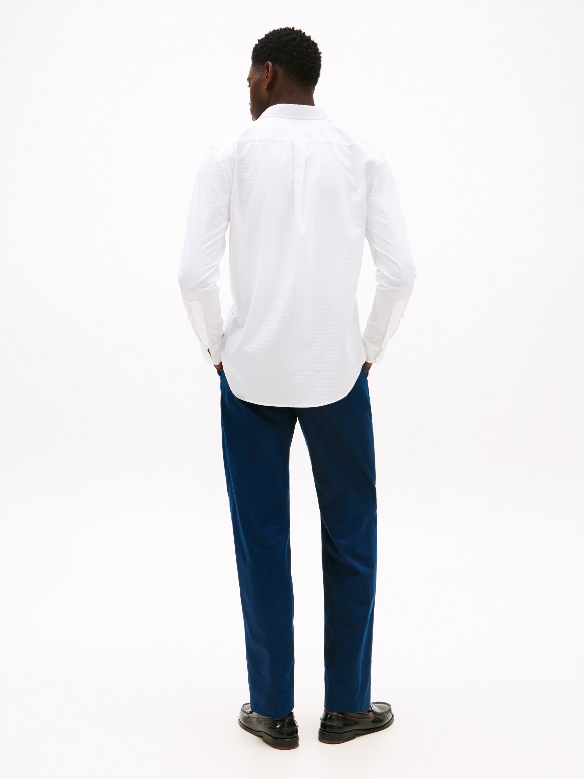 Tommy Hilfiger Langarmhemd »DOBBY STRUCTURE RF SHIRT«