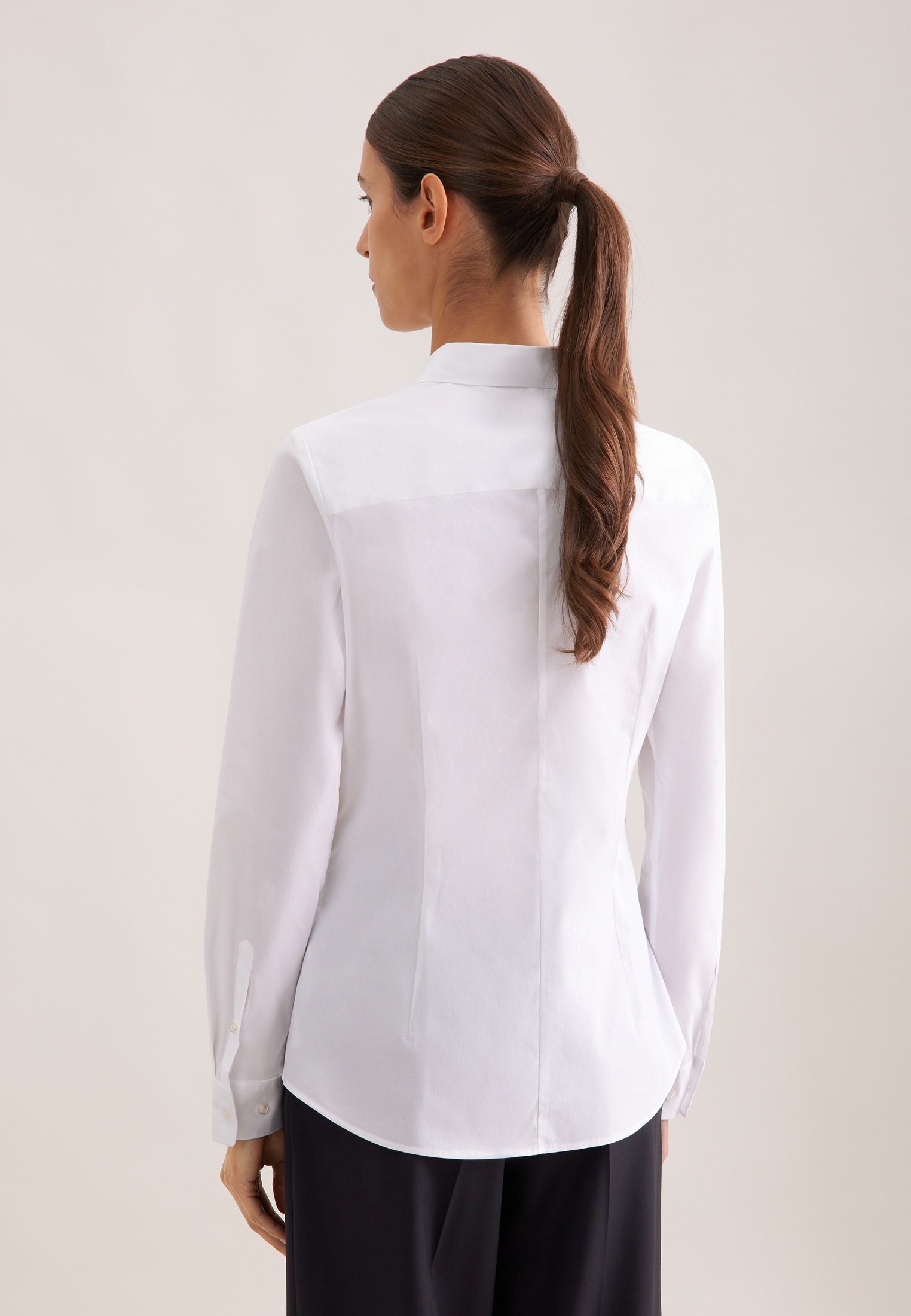 seidensticker Hemdbluse 1/1 Kragen Uni günstig online kaufen