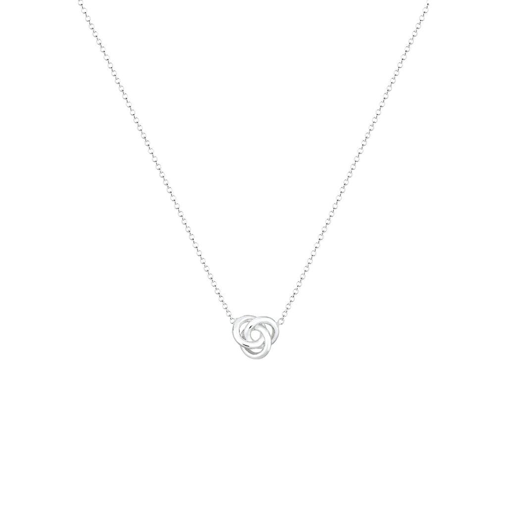 Elli Kette mit Anhänger »Knoten Knot 925 Sterling Silber«