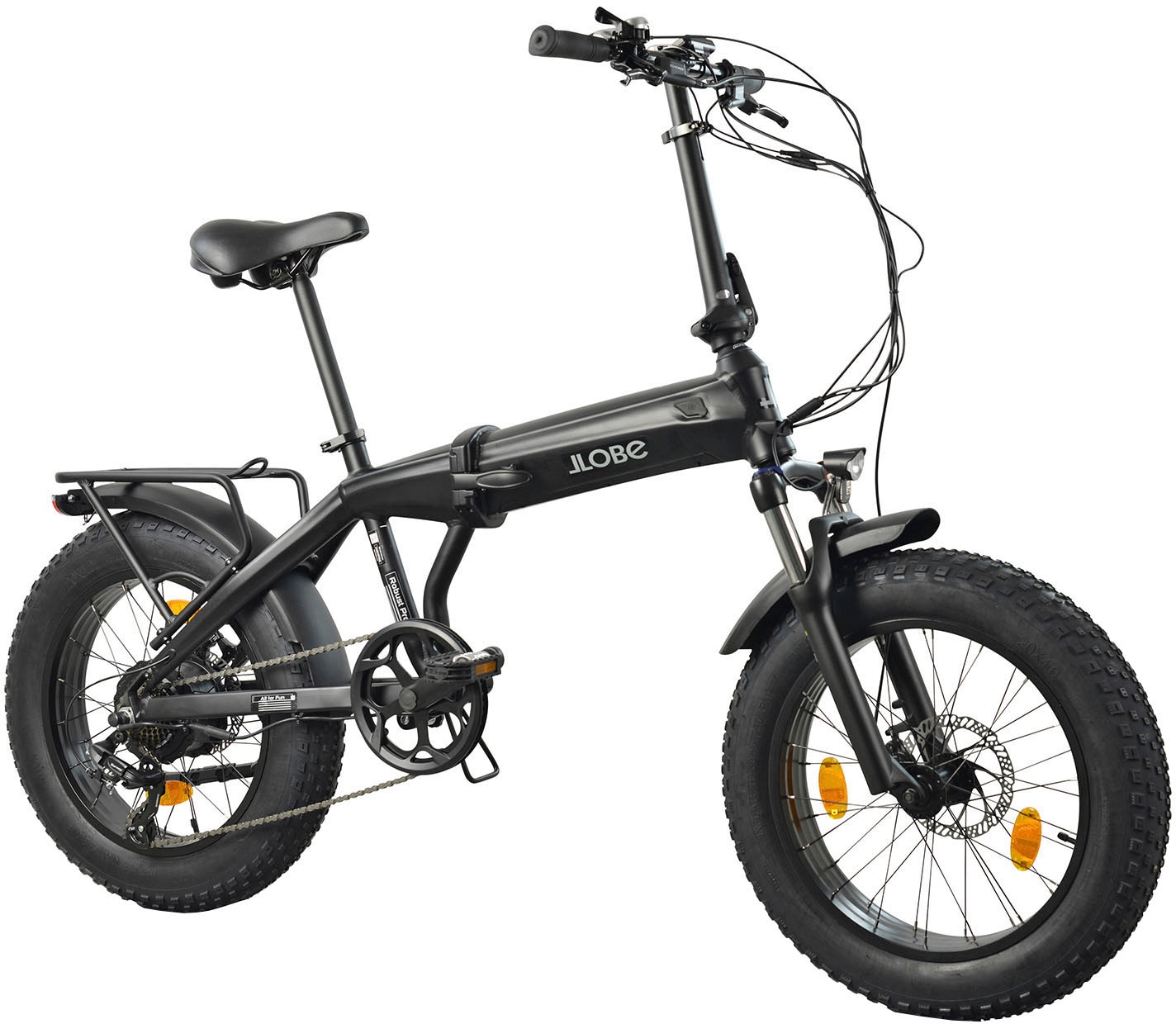 LLobe E-Bike »E-Falt-Fatbike 20" Robust Pro«, Shimano, Tourney, Heckmotor 250 W