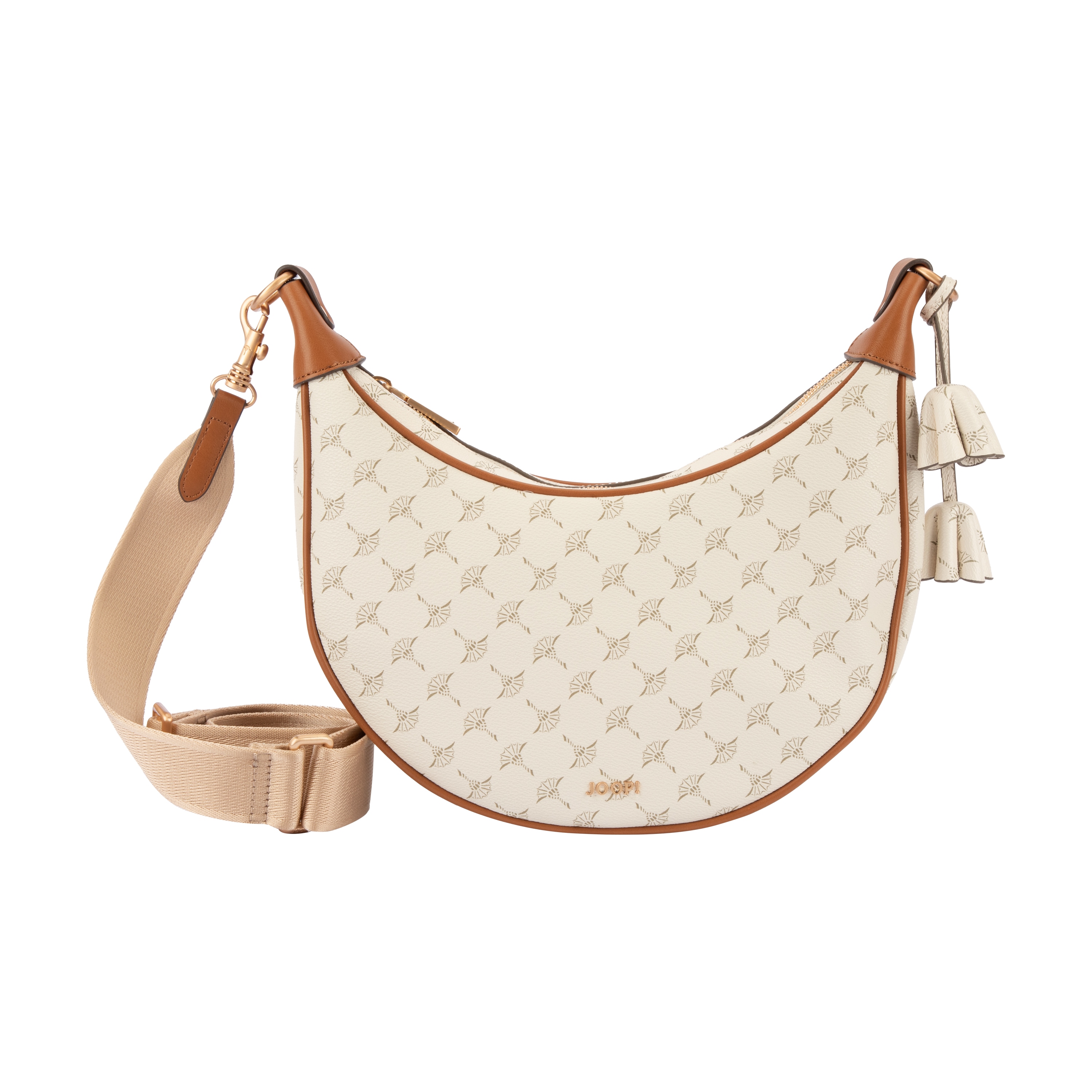 JOOP Schultertasche "cortina 1.0 shoulderbag mvz" Damen Handtasche mit abnehmbarem und verstellbarem Schulterriemen
