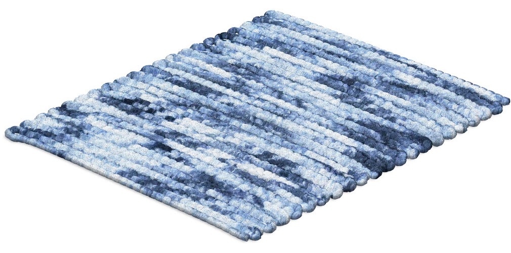 Grund Badematte "Leonie" Höhe 15 mm beidseitig nutzbar  fußbodenheizungsgee günstig online kaufen