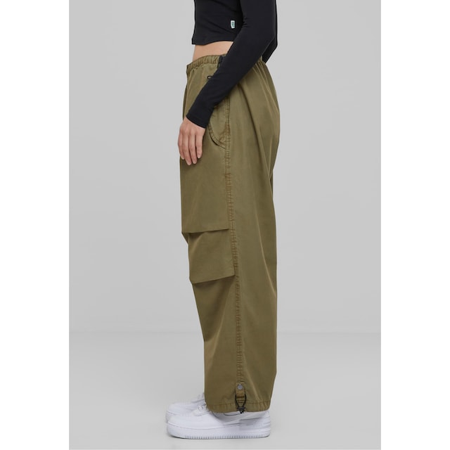 URBAN CLASSICS Jerseyhose »Damen Ladies Cotton Parachute Pants«, (1 tlg.)  für bestellen | BAUR