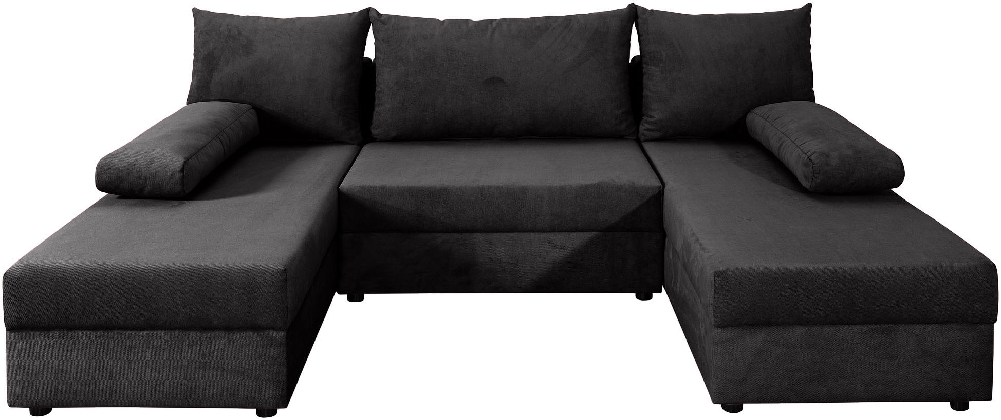 COLLECTION AB Wohnlandschaft »Pico U-Form«, Breite 220, ohne Armlehne mit Schlaffunktion, Bettkasten