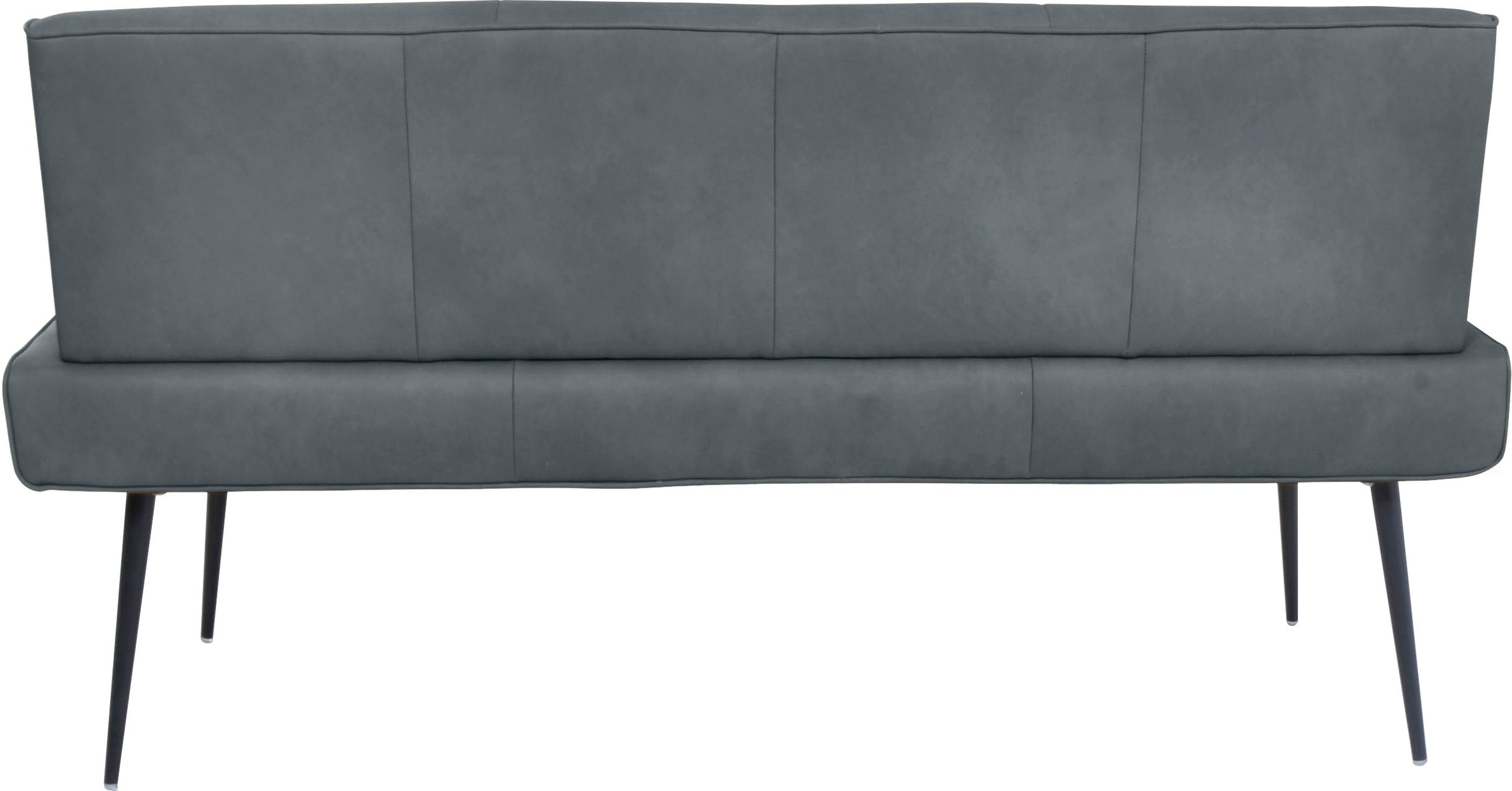 K+W Komfort & Wohnen Polsterbank "Giacomo I" 1 tlg. Metallfüsse in schwarz, günstig online kaufen