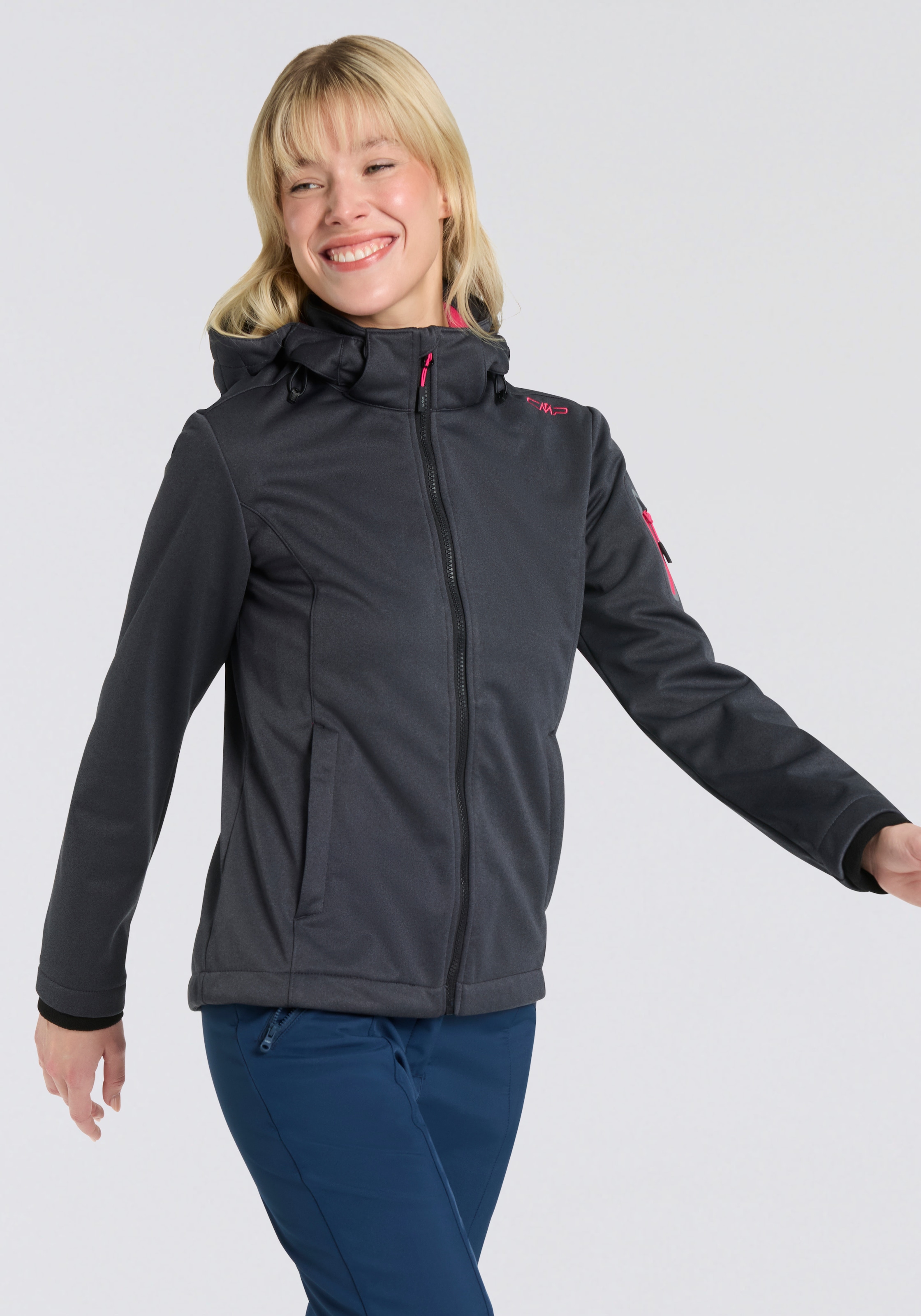 CMP Softshelljacke, (1 St.), mit Kapuze günstig online kaufen